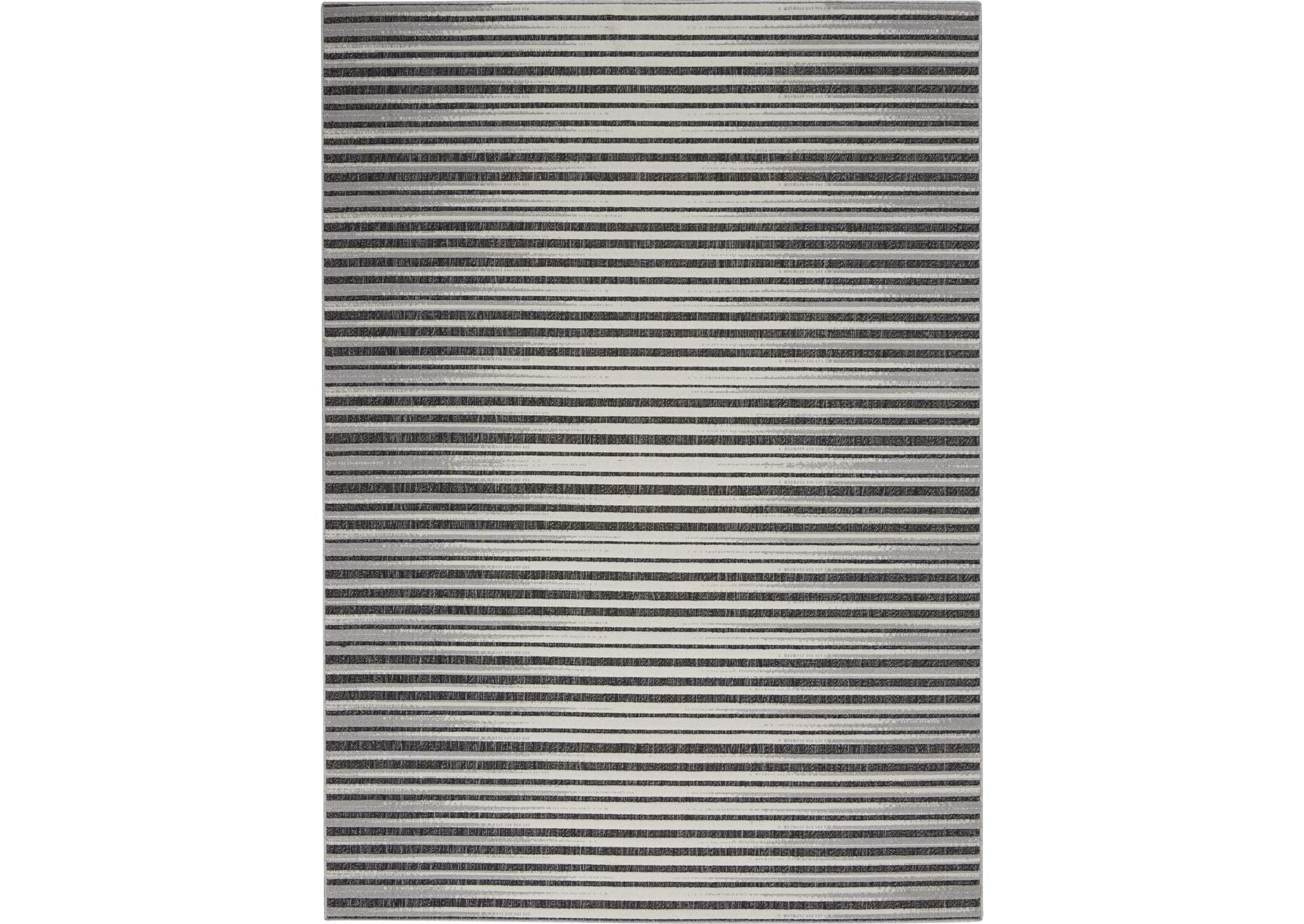Nourison Key Largo 5'x7' Dark Grey Area Rug,Nourison