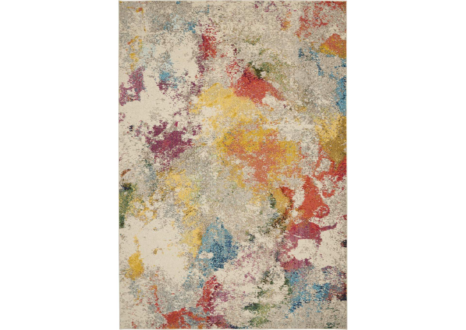 Nourison Celestial CES12 Multicolor 6'x9' Colorful Area Rug,Nourison