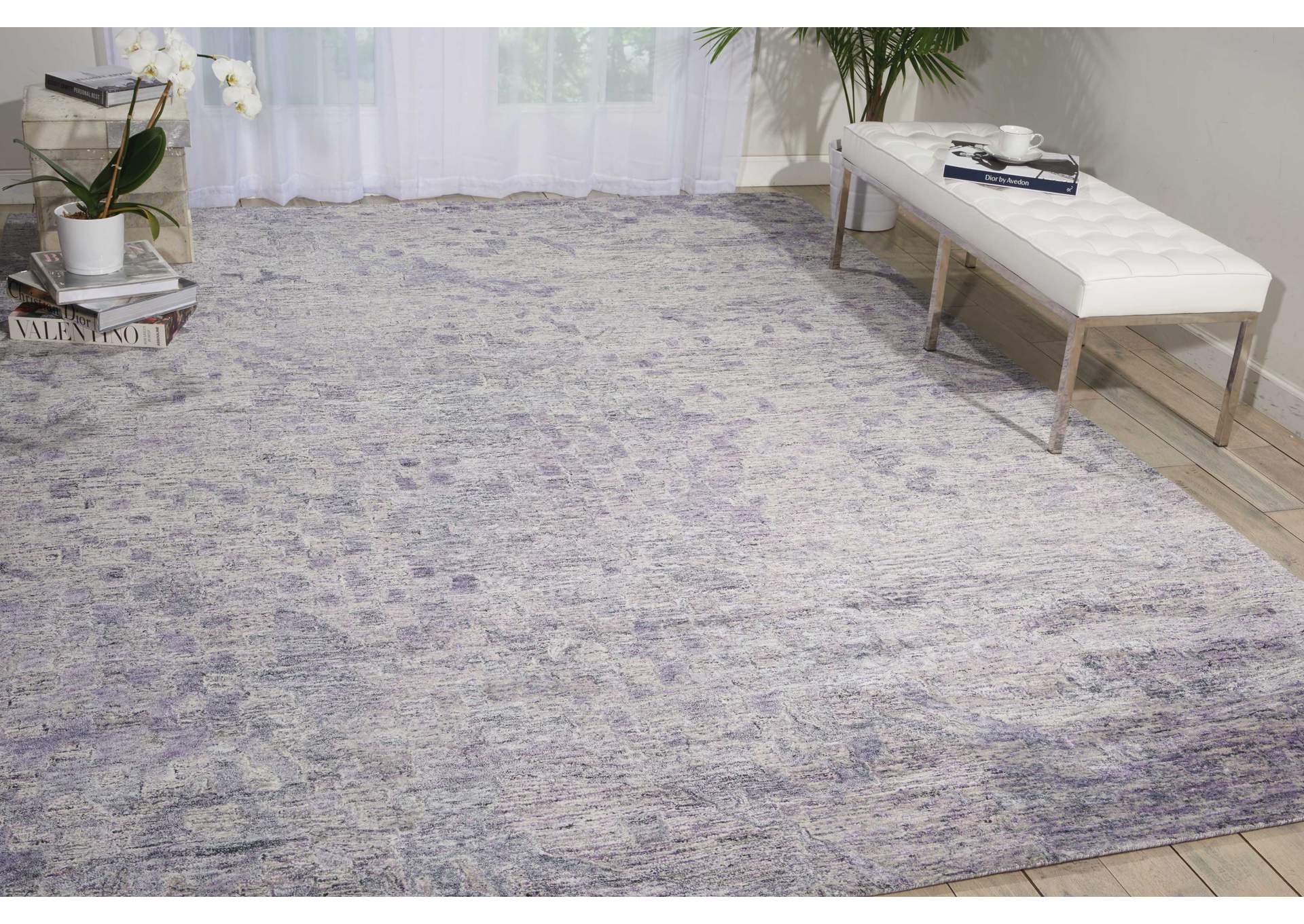 Nourison Gemstone GEM05 Blue 10'x14' Rug,Nourison