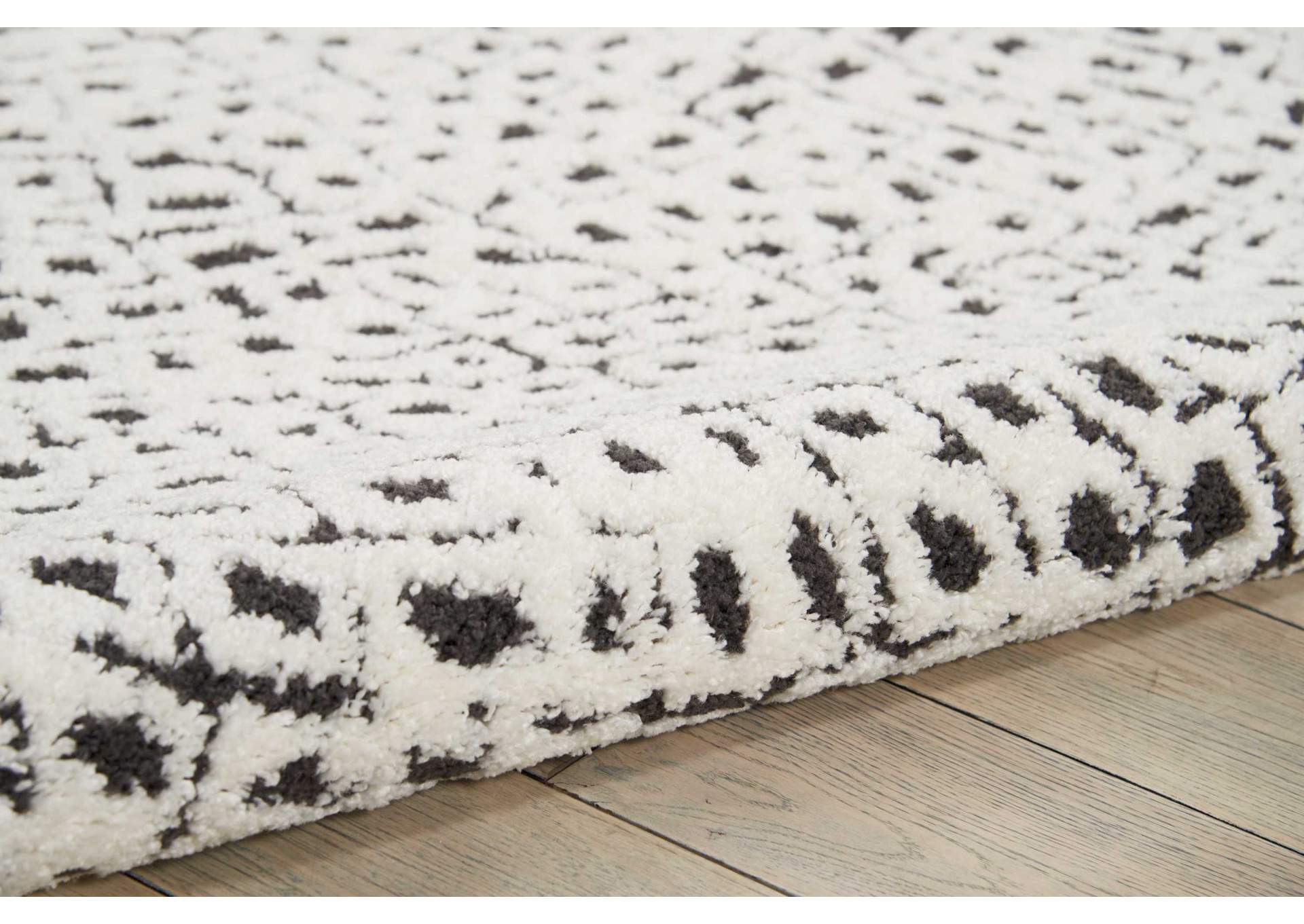 Nourison Kamala DS502 White 8'x11' Oversized Rug,Nourison