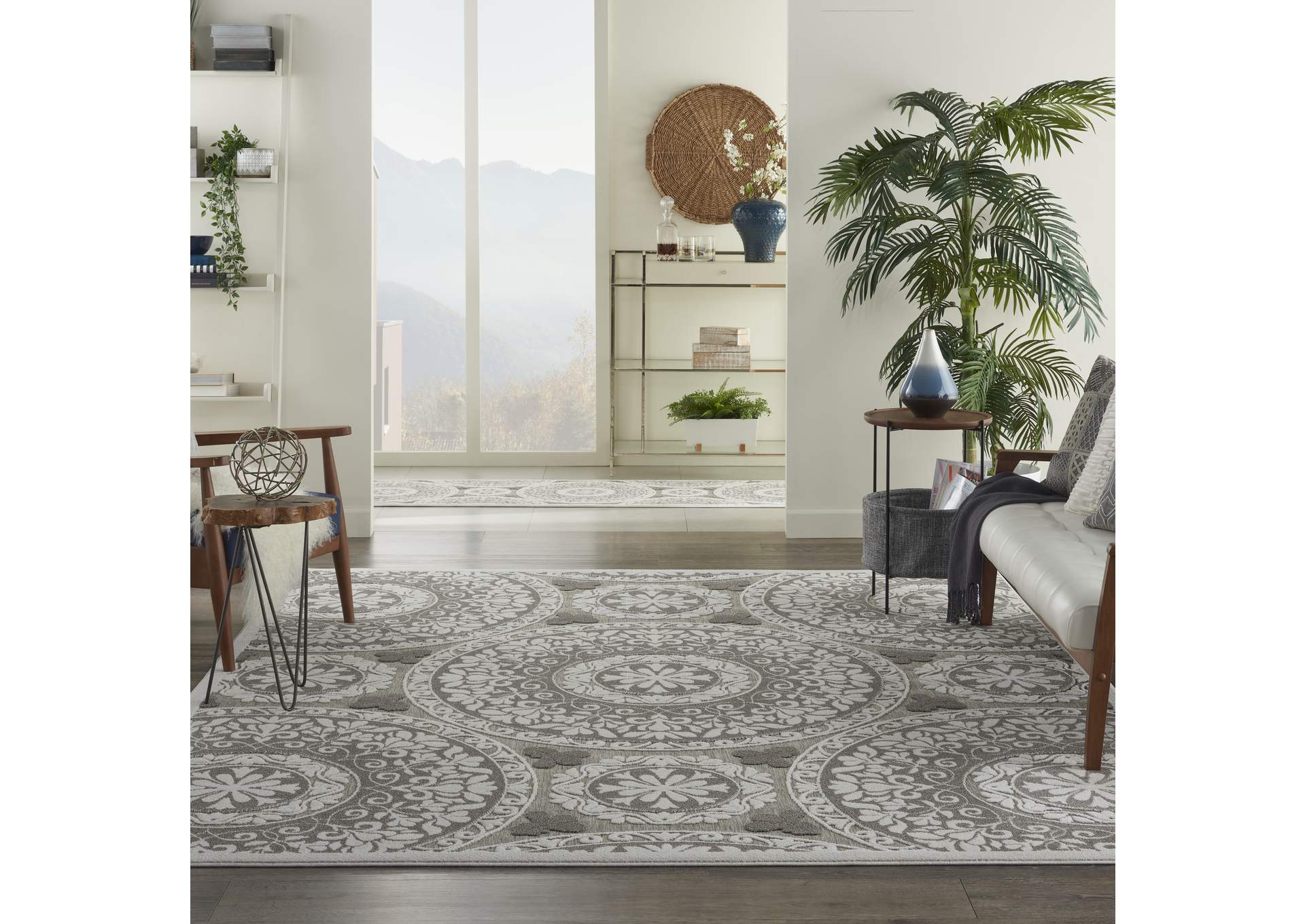 Nourison Key Largo 9'x12' Taupe Area Rug,Nourison