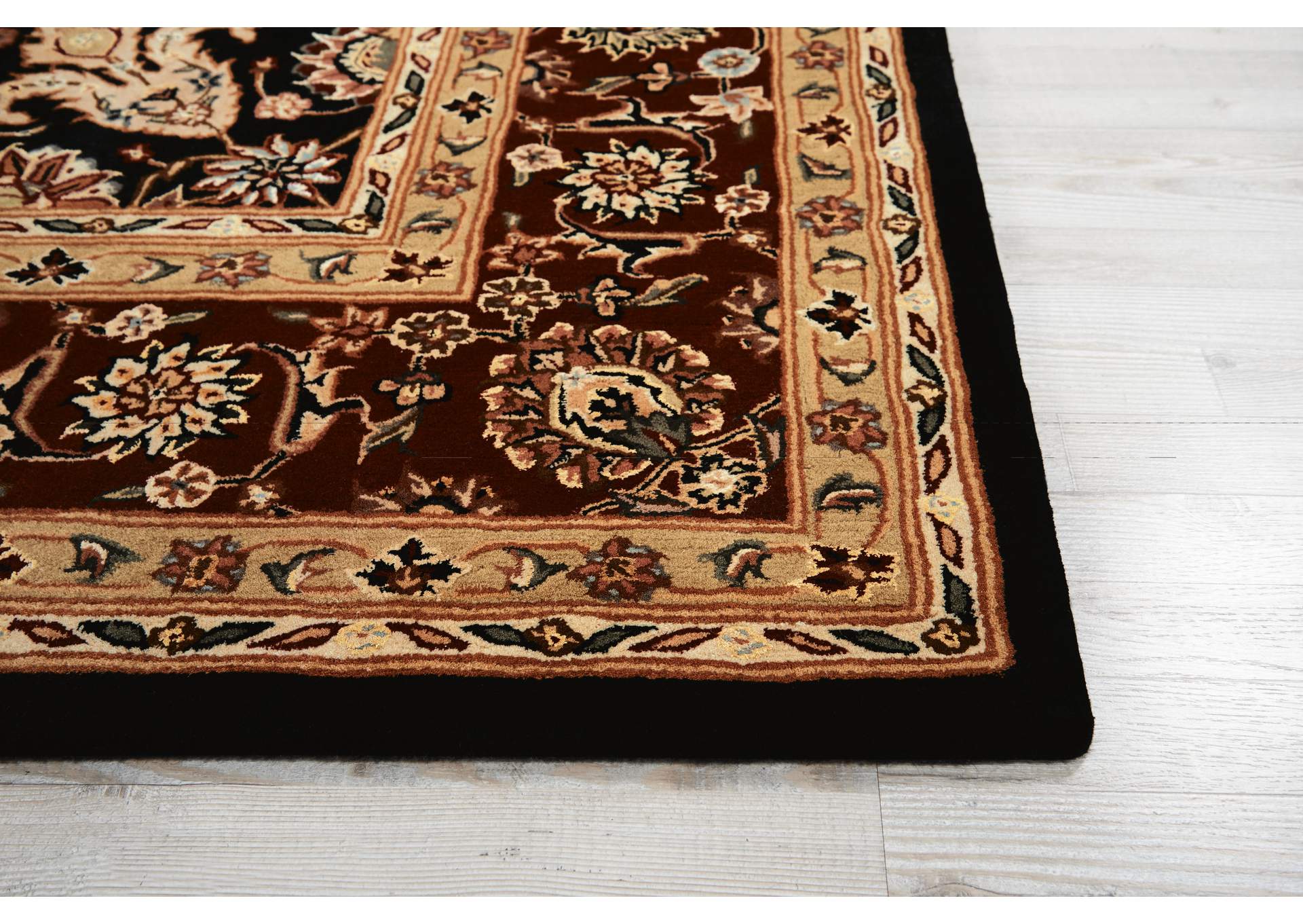 Nourison 2000 2017 Black 8'x10' Area Rug,Nourison