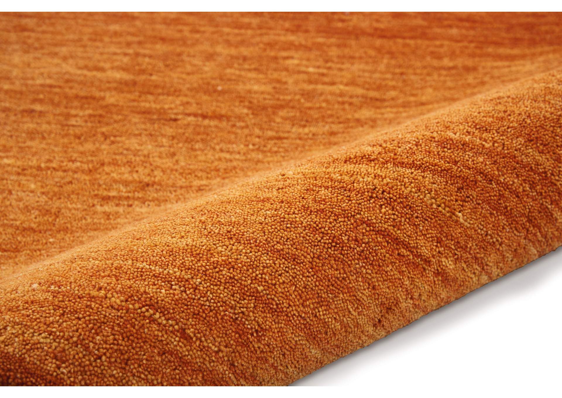 Calvin Klein Linear Glow GLO01 Brown 8' Runner Hallway Rug,Nourison