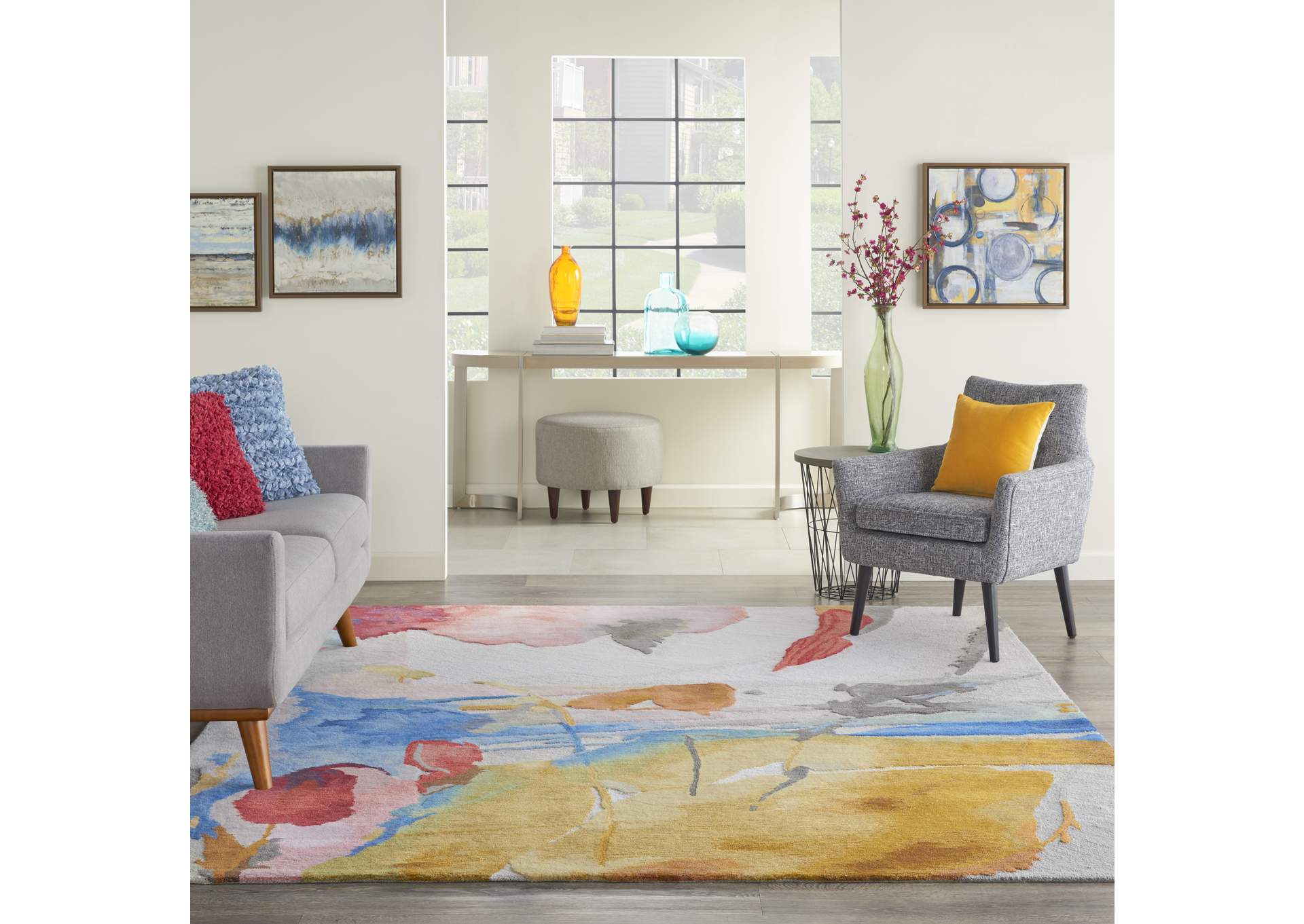 Nourison Symmetry 8' x 10' Area Rug,Nourison