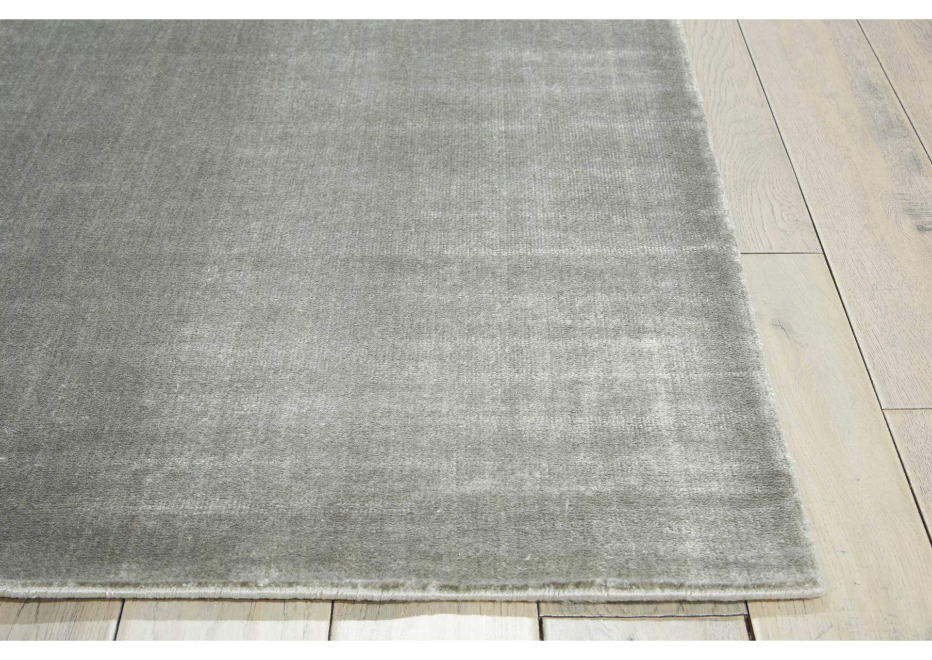Nourison Starlight STA06 Grey 8' Runner Hallway Rug,Nourison