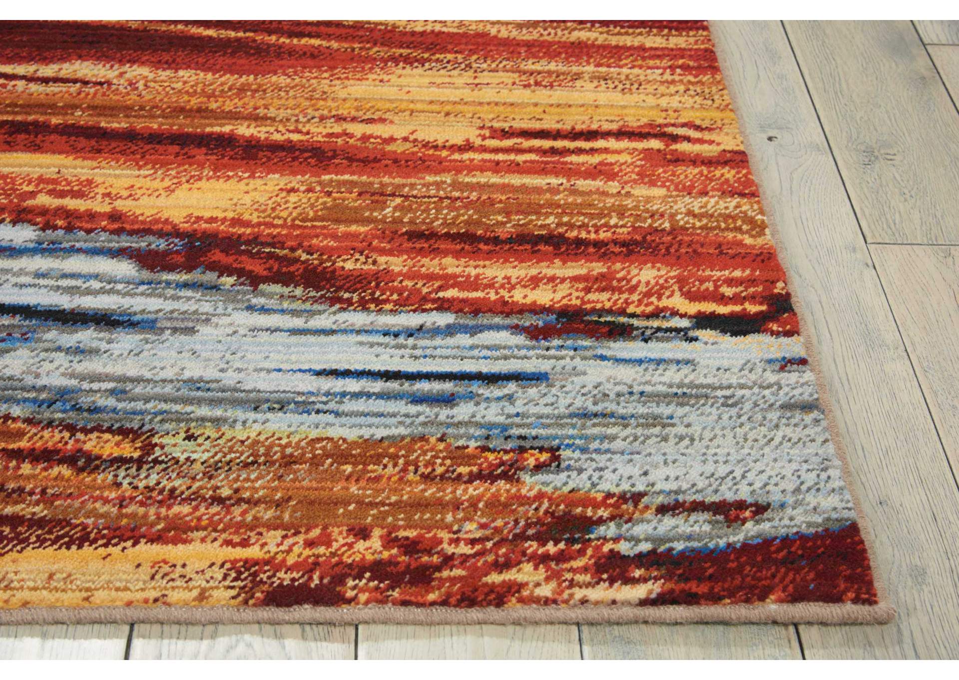 Nourison Chroma CRM04 Multicolor 10'x13' Oversized Rug,Nourison