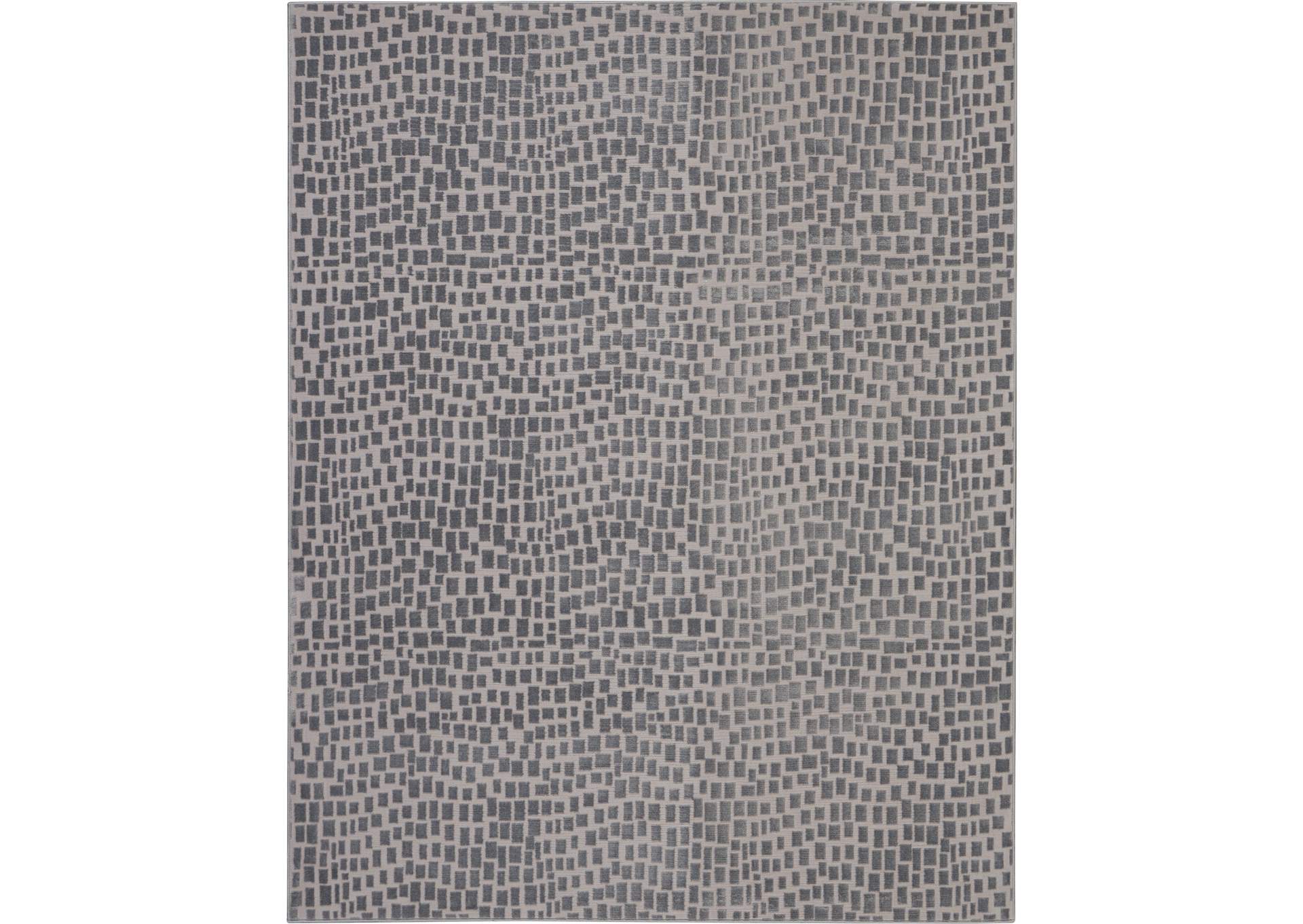 Nourison Urban Chic URC03 Grey 9'x12' Oversized Rug,Nourison