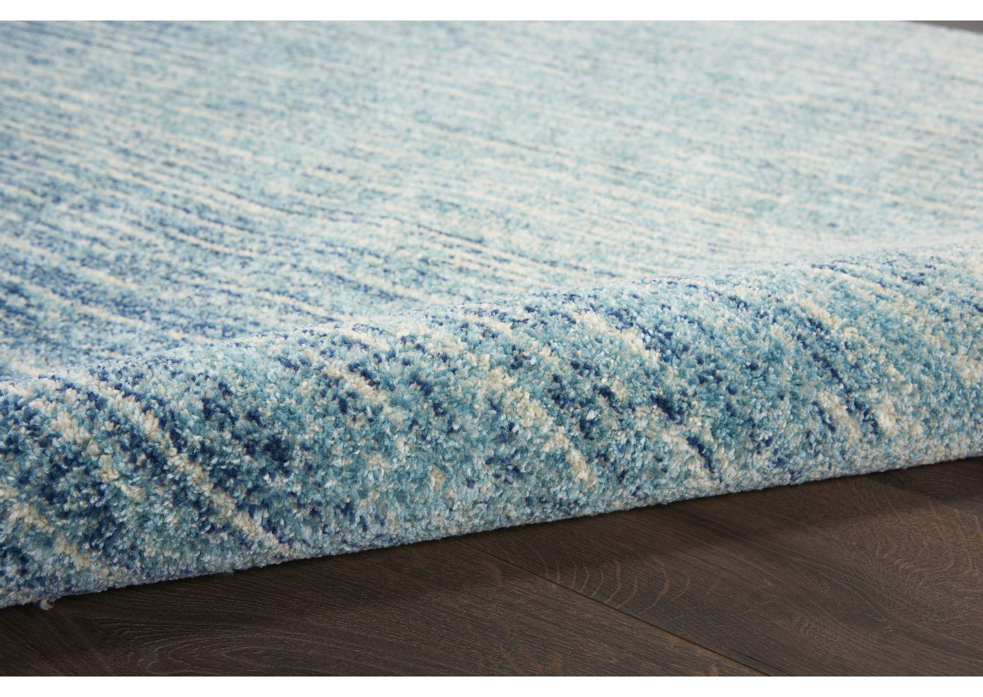 Nourison Passion 5' x 7' Navy Light Blue Area Rug,Nourison