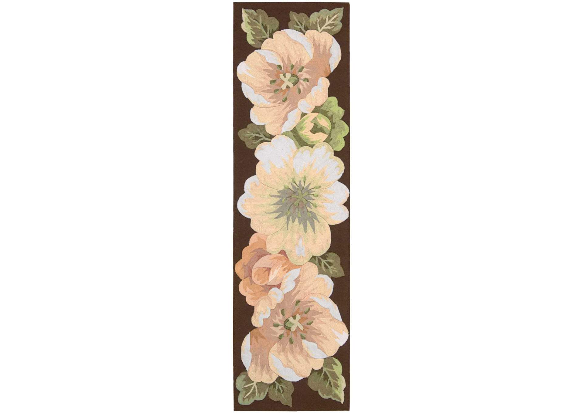 Nourison Fantasy FA06 Multicolor 8' Runner Hallway Rug,Nourison