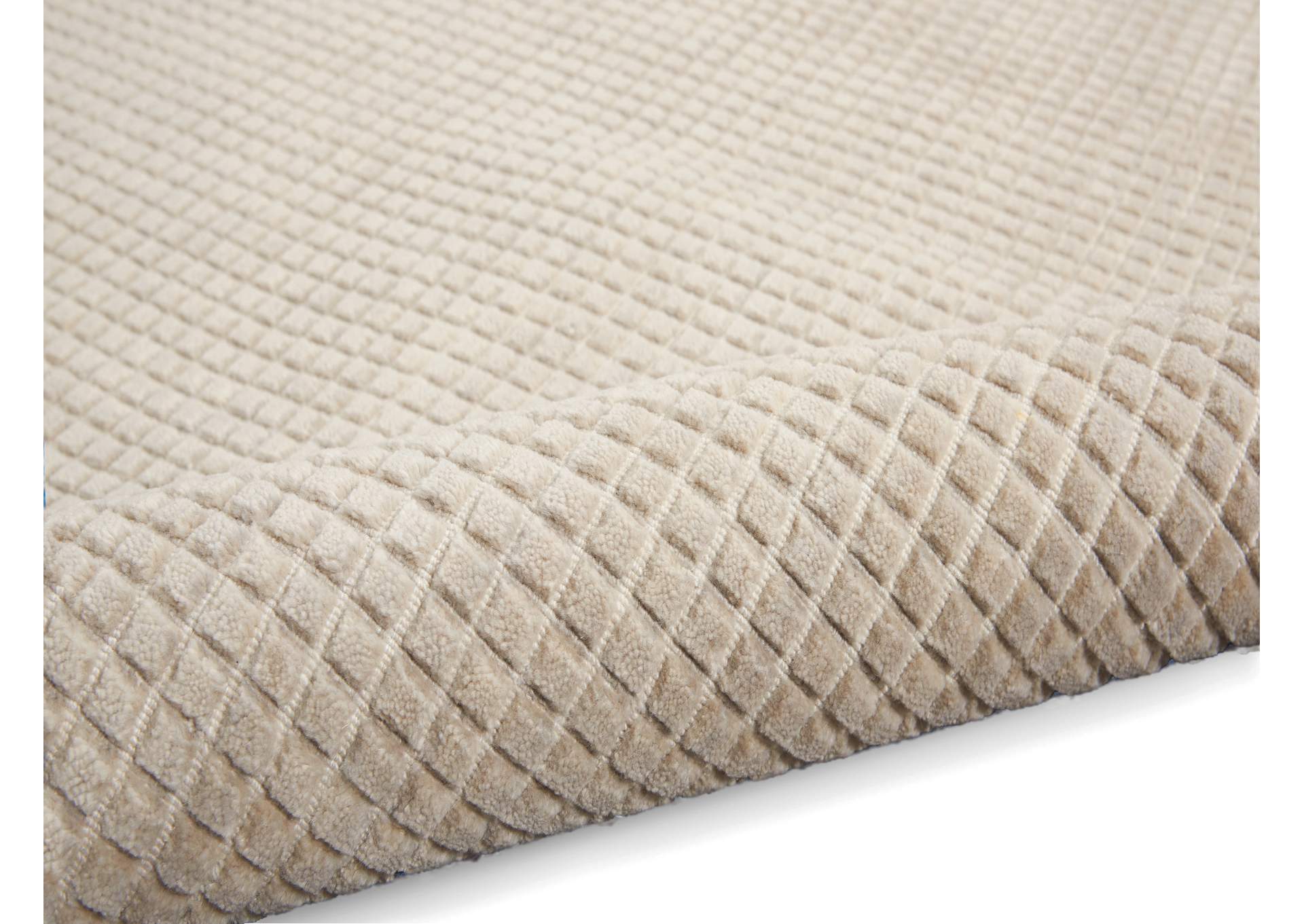 Calvin Klein Pretoria 6' x 8' Beige Modern Area Rug,Nourison