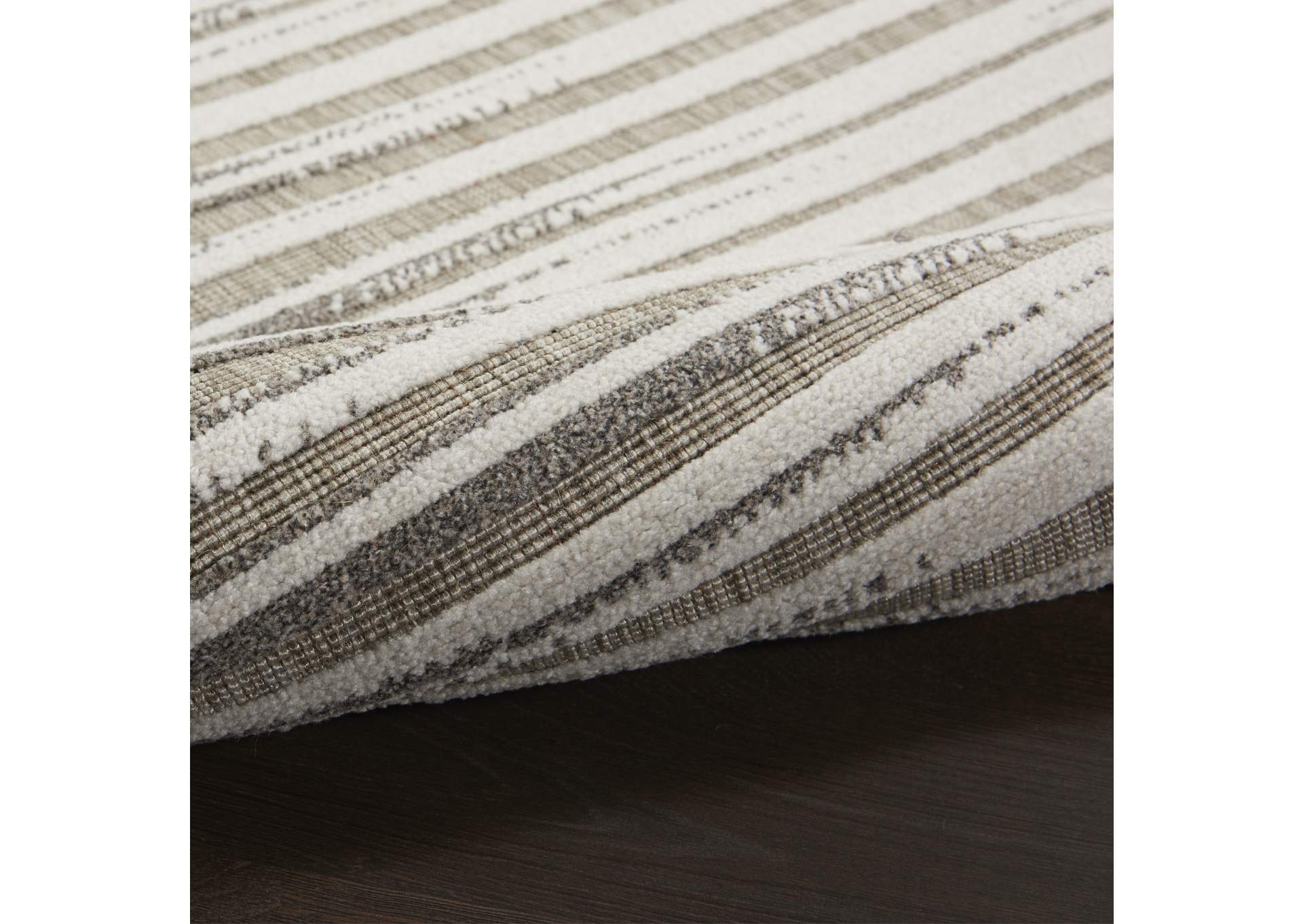 Nourison Key Largo 5'x7' Light Grey Area Rug,Nourison