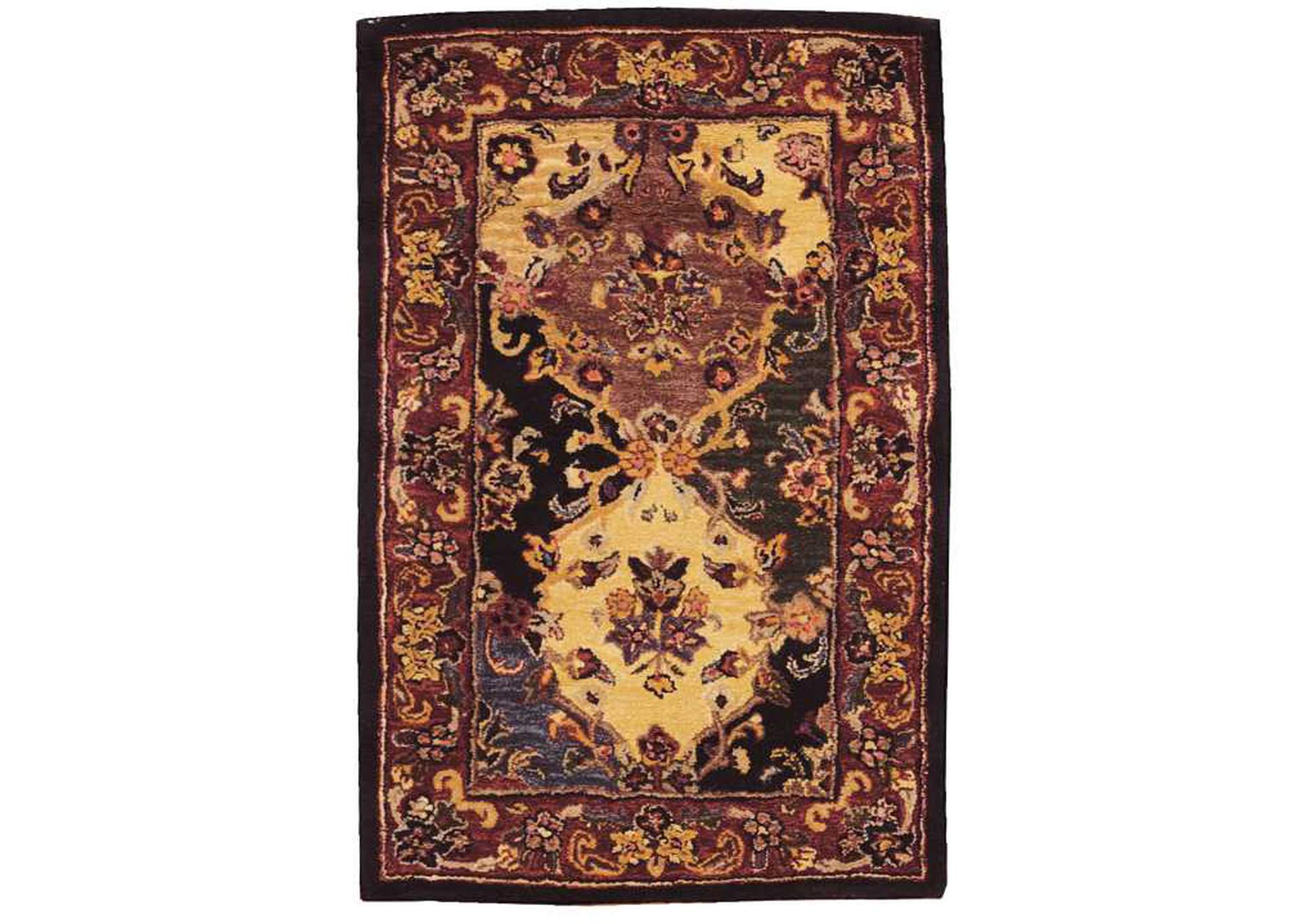 Nourison India House IH23 Multicolor 3'x5' Area Rug,Nourison