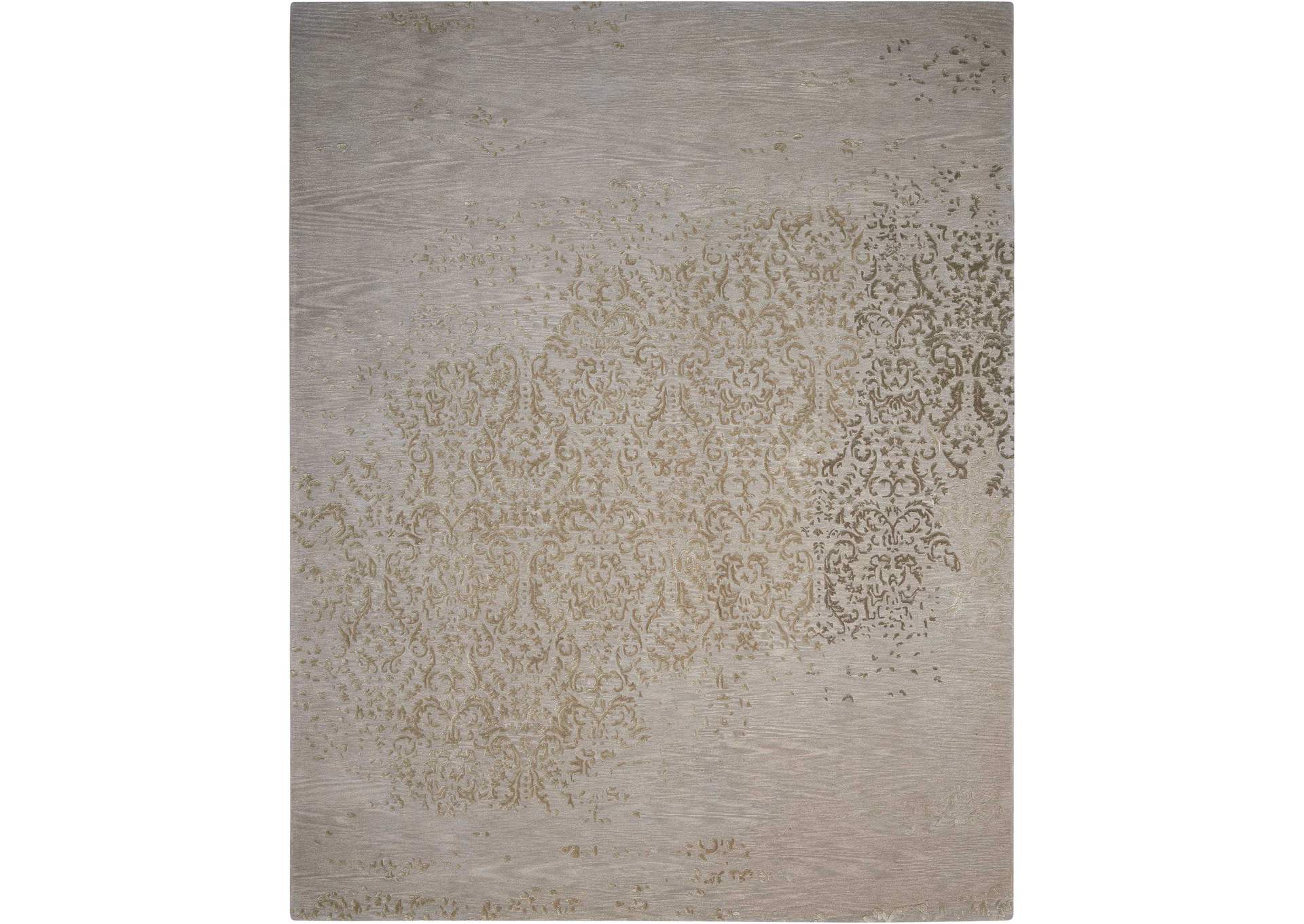 Nourison Opaline OPA08 Grey 6'x8' Area Rug,Nourison