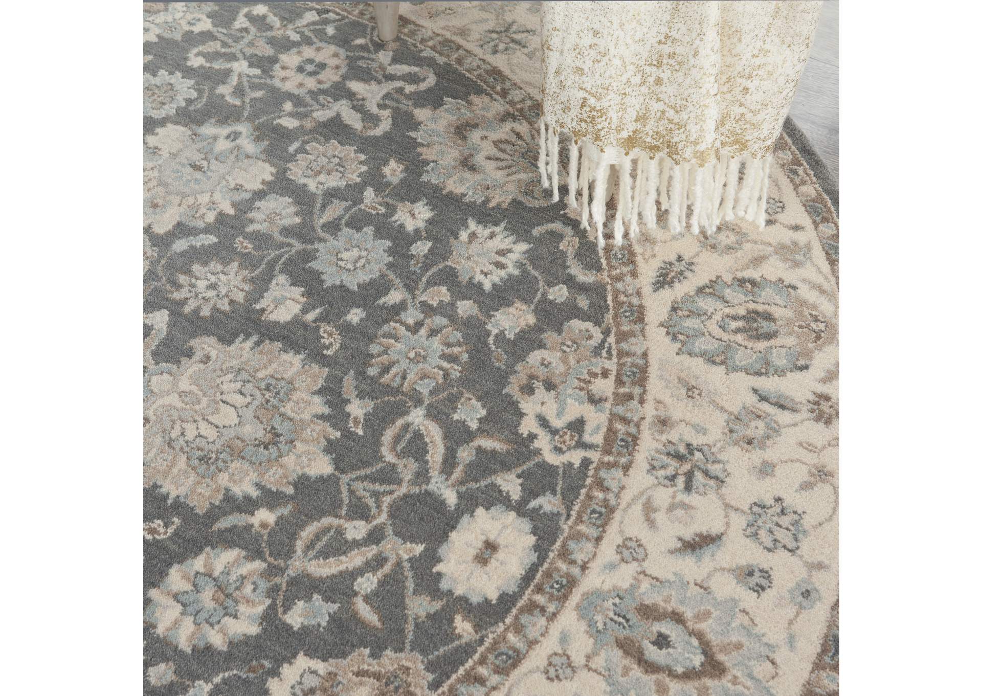 Nourison Living Treasures 6' Round Area Rug,Nourison