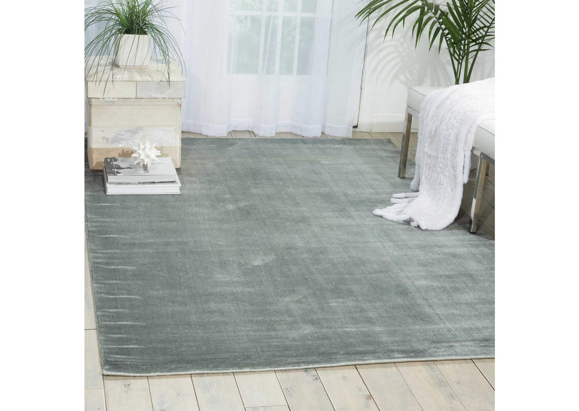 Nourison Starlight STA06 Grey 5'x8' Area Rug,Nourison