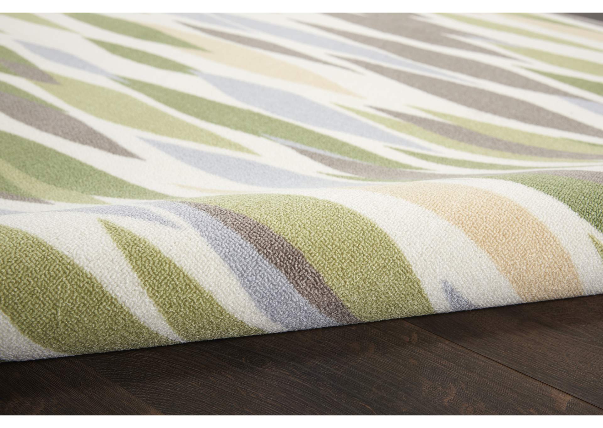 Nourison Sun N Shade SND01 Purple 4'x6' Area Rug,Nourison