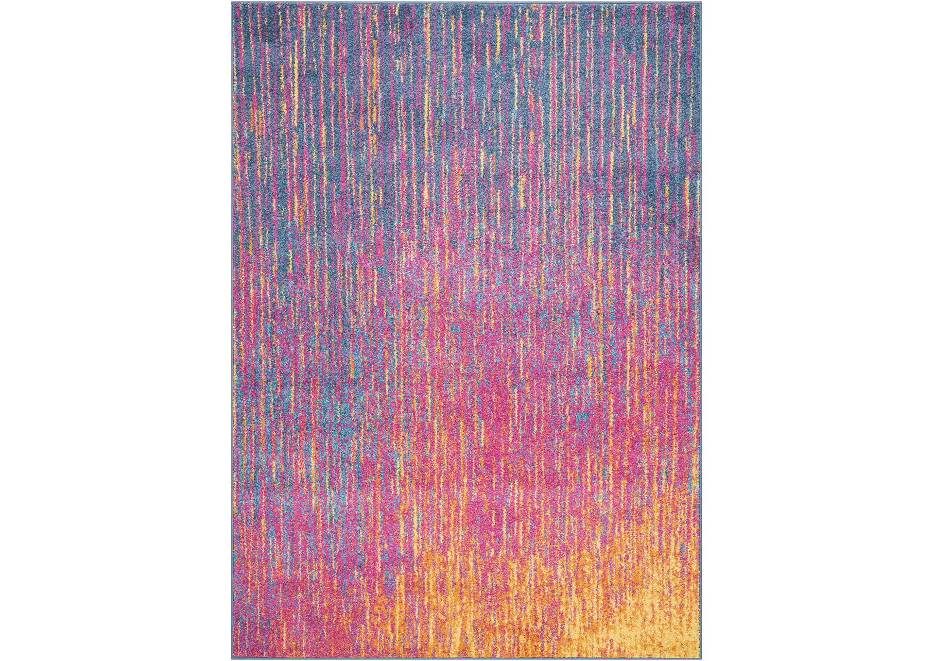 Nourison Passion PSN09 Multicolor 4'x6' Colorful Area Rug,Nourison