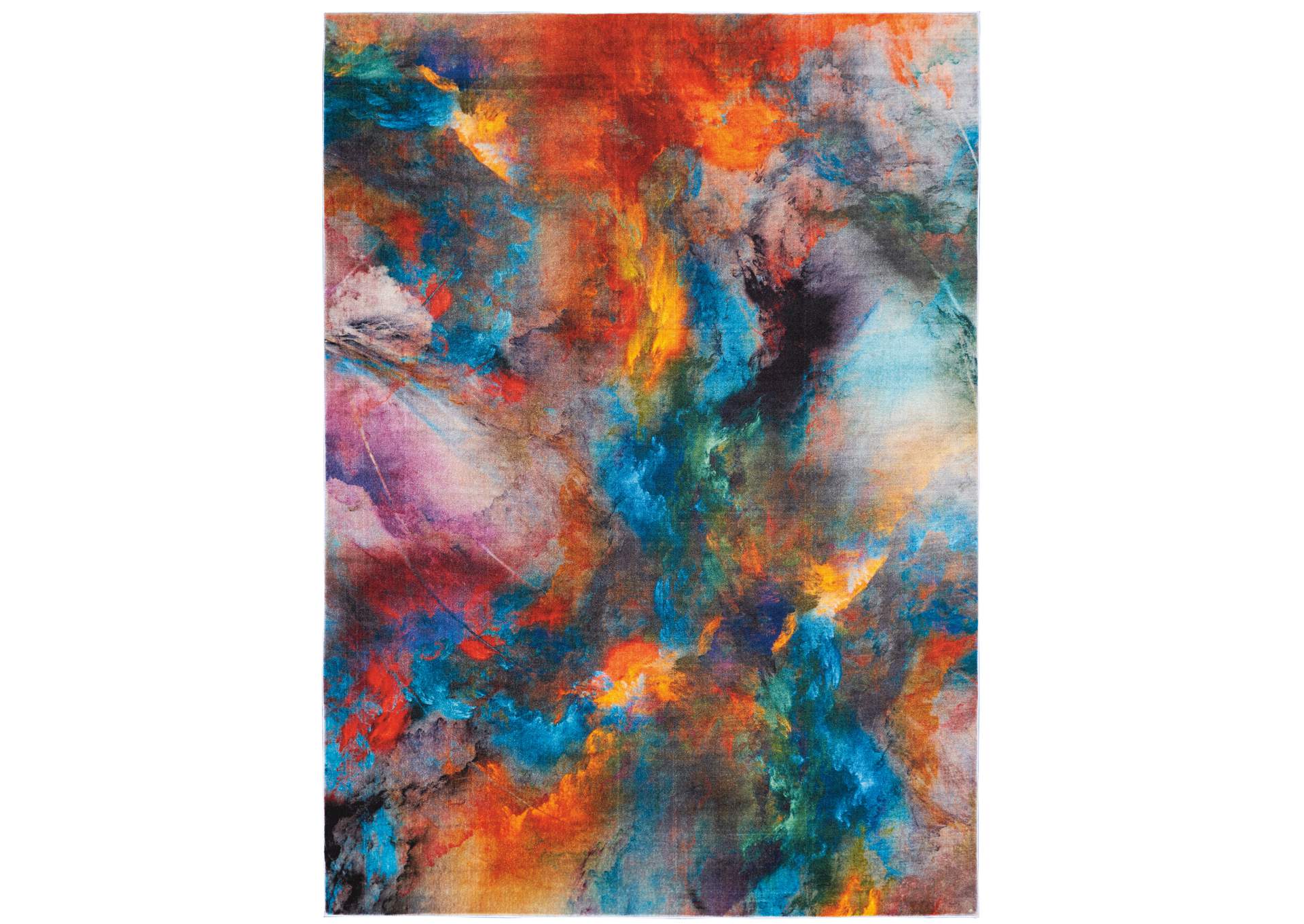 Nourison Le Reve LER03 Multicolor 9'x12' Oversized Rug,Nourison