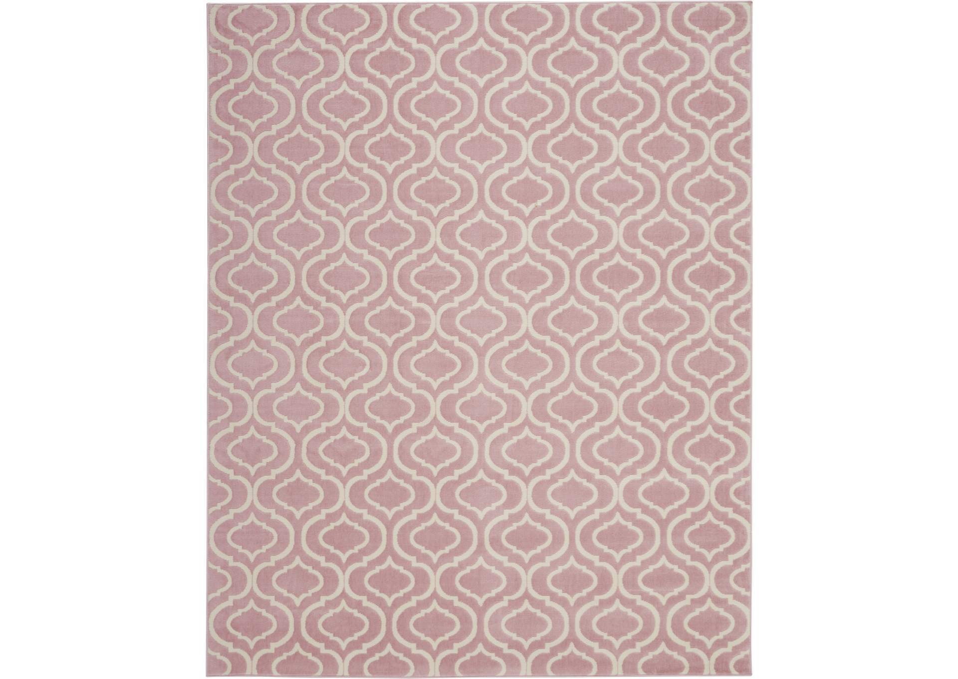 Nourison Jubilant 9'x12' Pink Area Rug,Nourison
