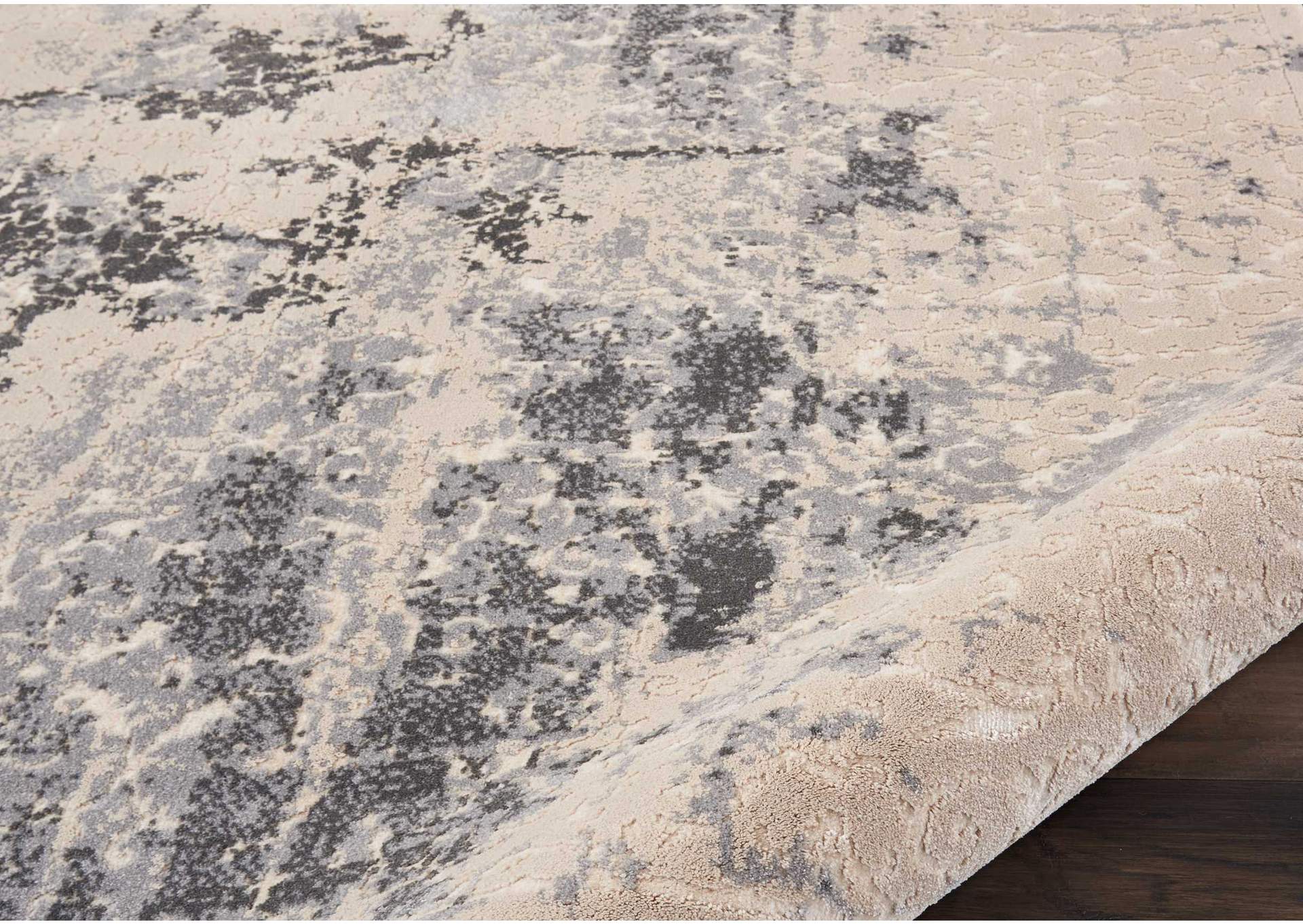 kathy ireland Home Heritage KI354 Beige 9'x13' Oversized Rug,Nourison