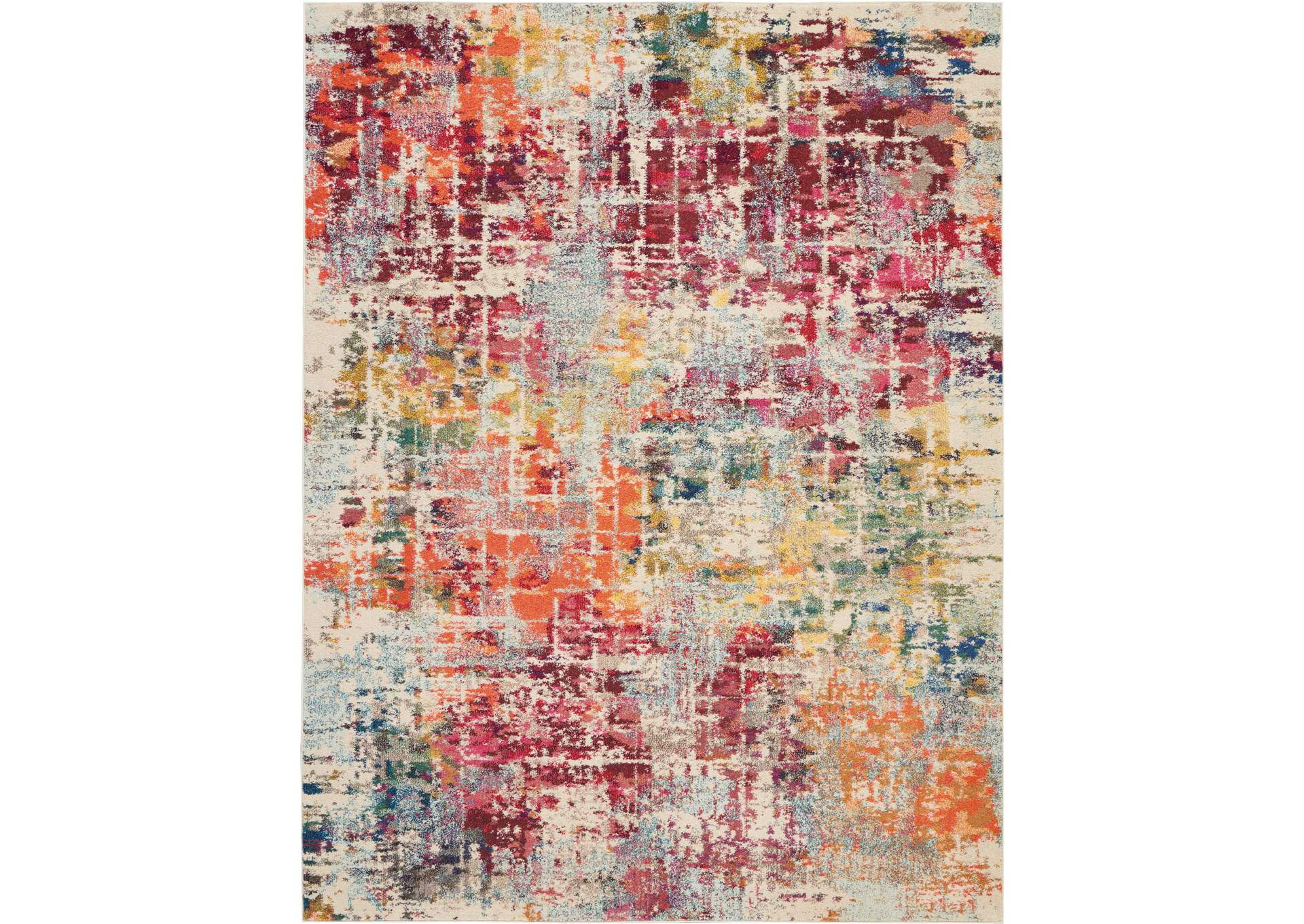 Nourison Celestial CES13 Multicolor 8'x11' Oversized Rug,Nourison