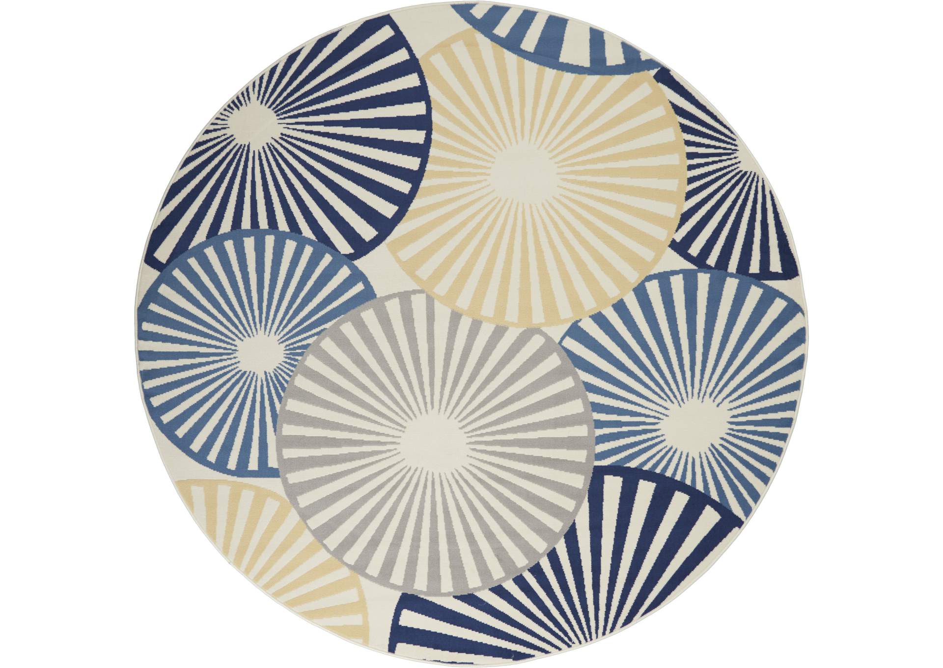 Nourison Grafix 8' Round Area Rug,Nourison
