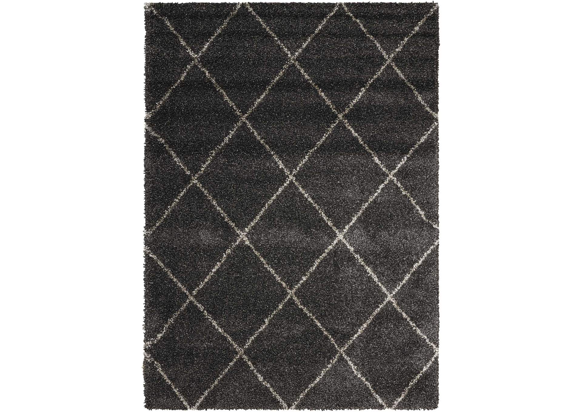 Nourison Brisbane BRI03 Black 5'x7' Area Rug,Nourison