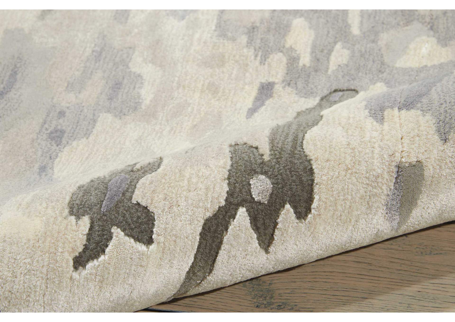 Nourison Prismatic PRS05 Grey 9'x12' Oversized Rug,Nourison