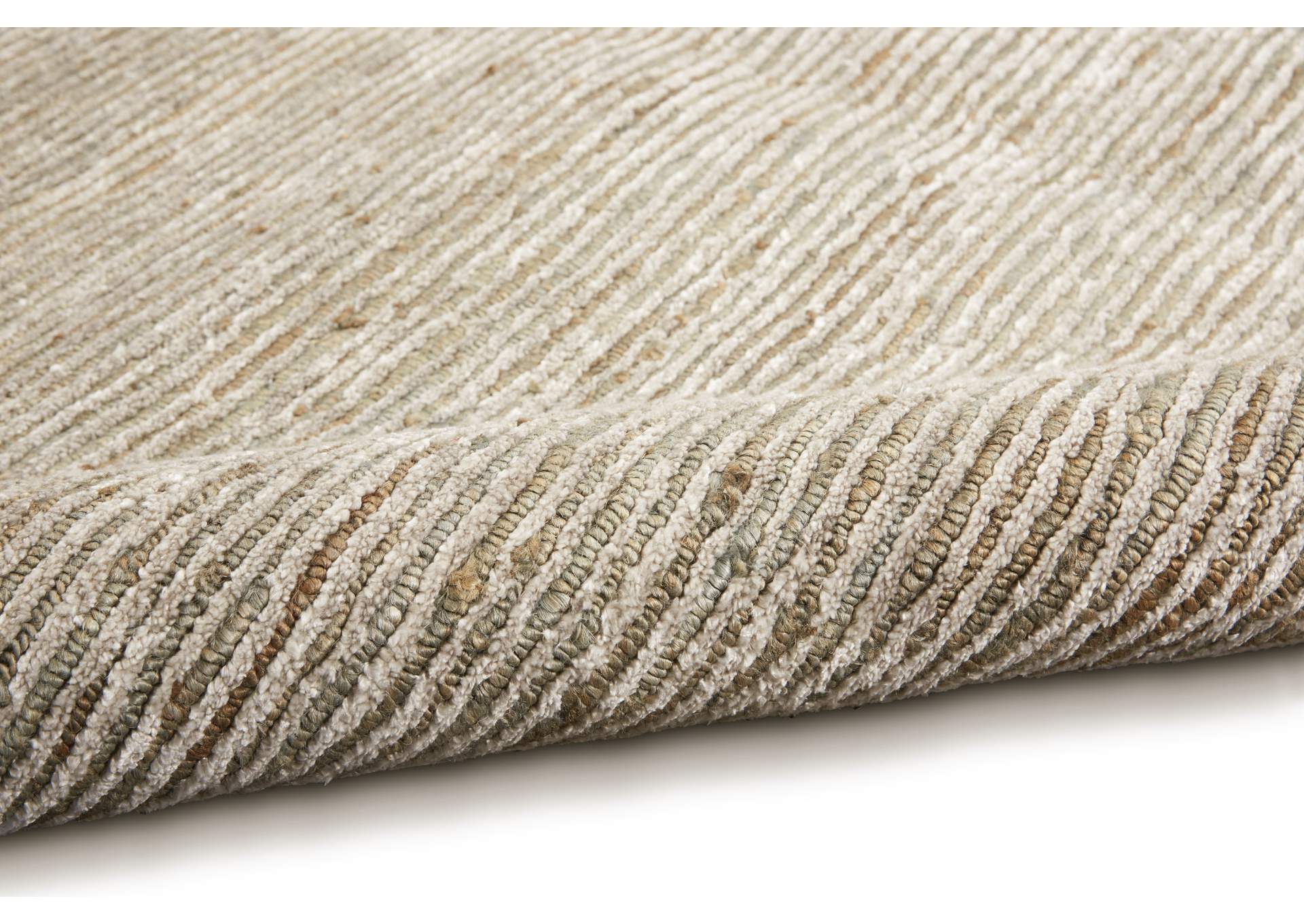 Calvin Klein Home Mesa MSA01 Black 5'x8' Area Rug,Nourison