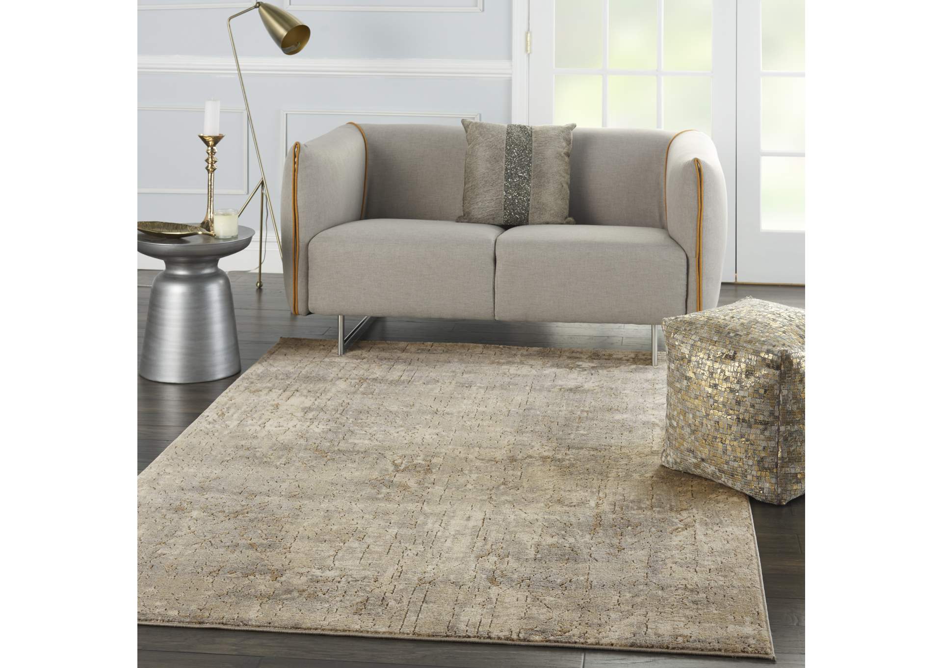 Nourison Quarry 4' x 6' Rustic Area Rug,Nourison