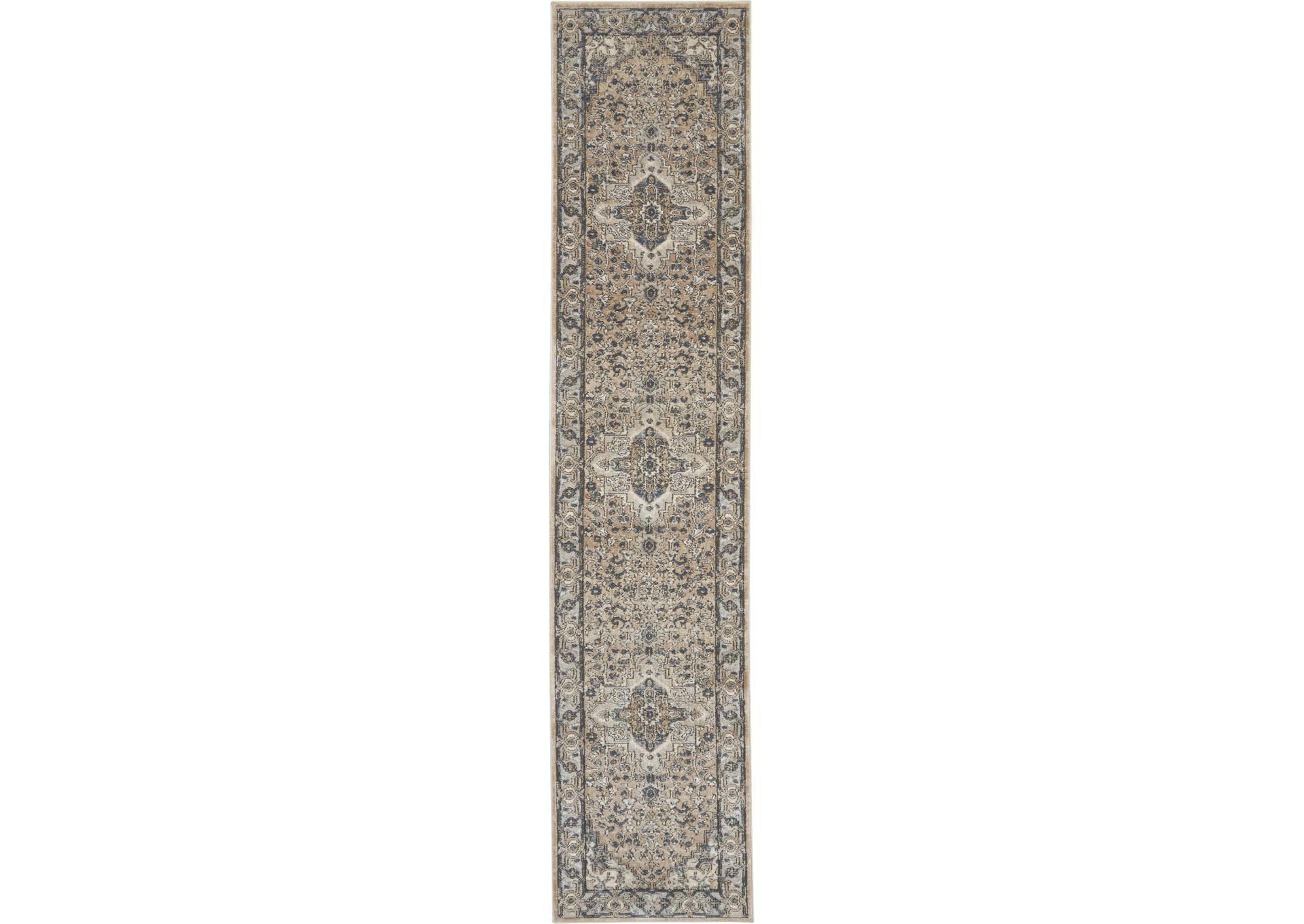 Nourison Quarry 10' Runner Persian Area Rug,Nourison