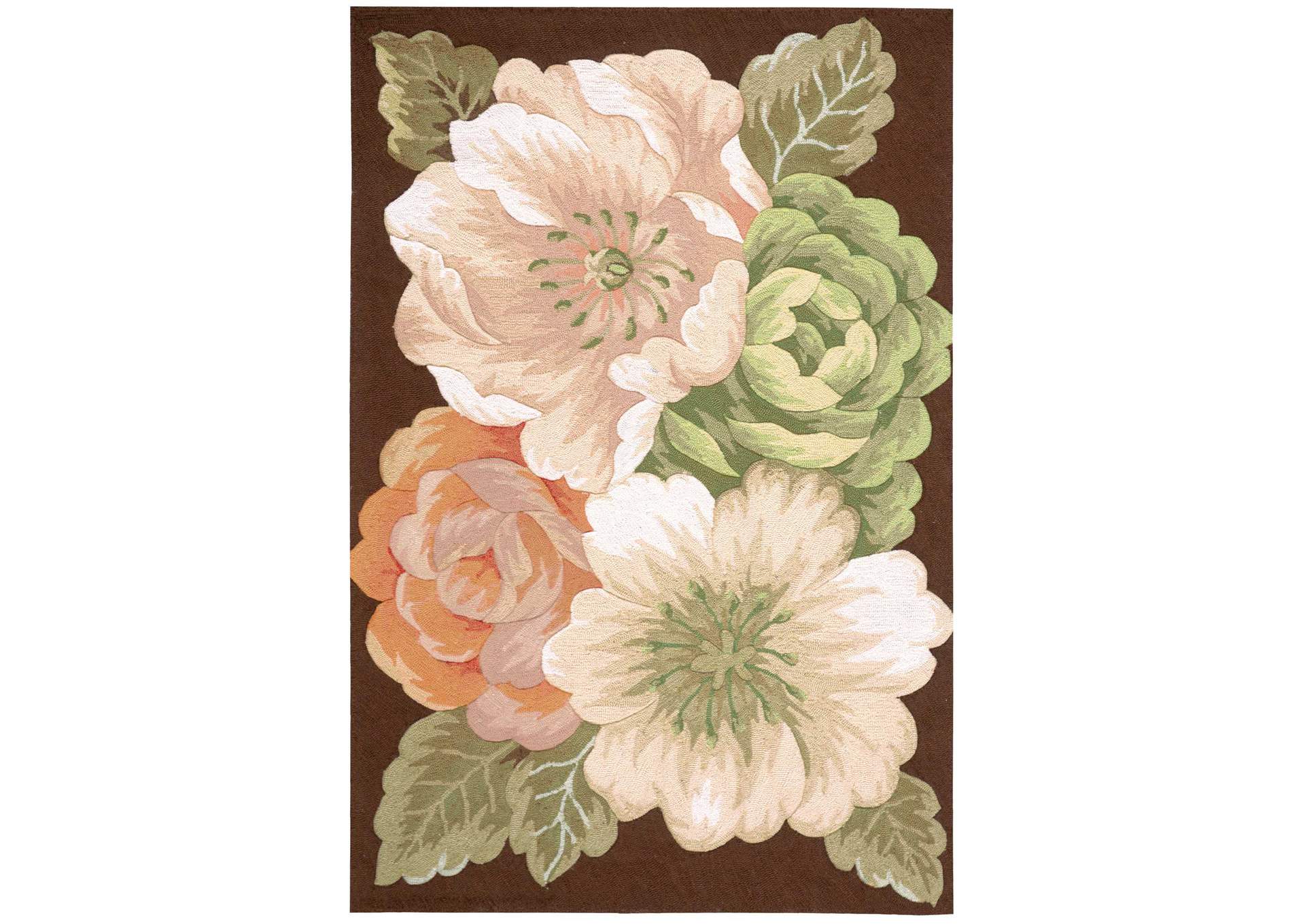 Nourison Fantasy FA06 Multicolor 4'x6' Area Rug,Nourison