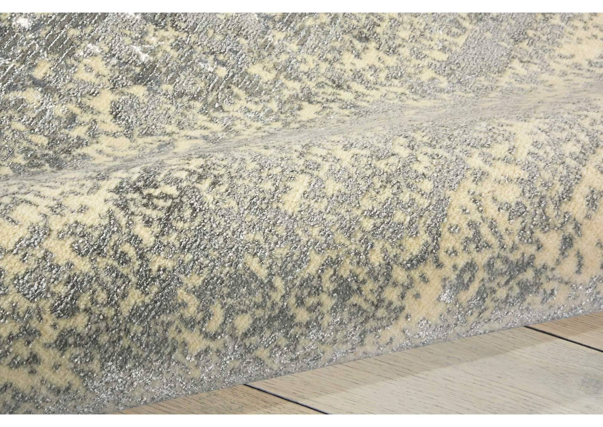 Nourison Luminance LUM10 Grey 8'x11' Rug,Nourison