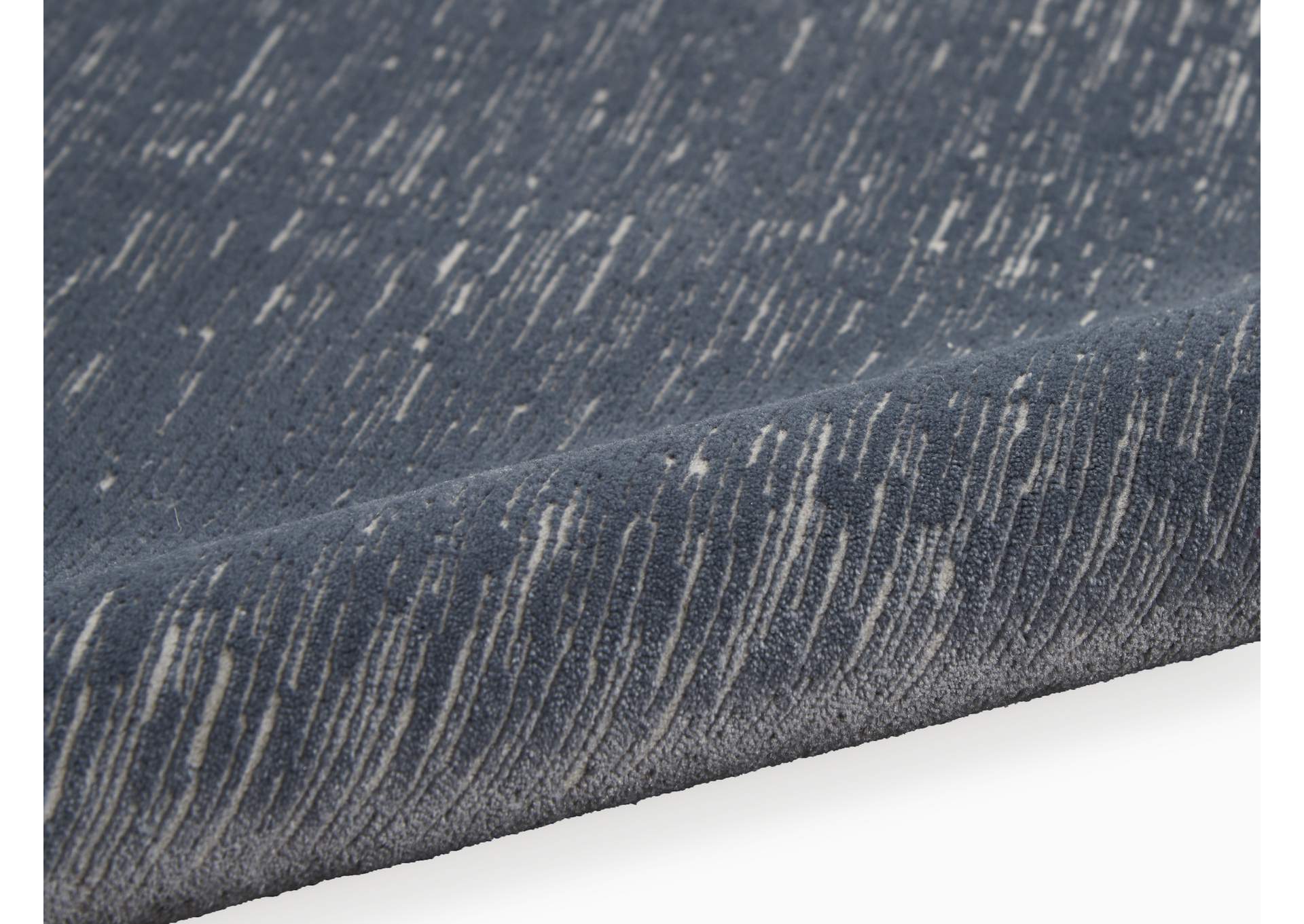 Calvin Klein Jackson CK781 Slate Blue 4'x6' Contemporary Area Rug,Nourison