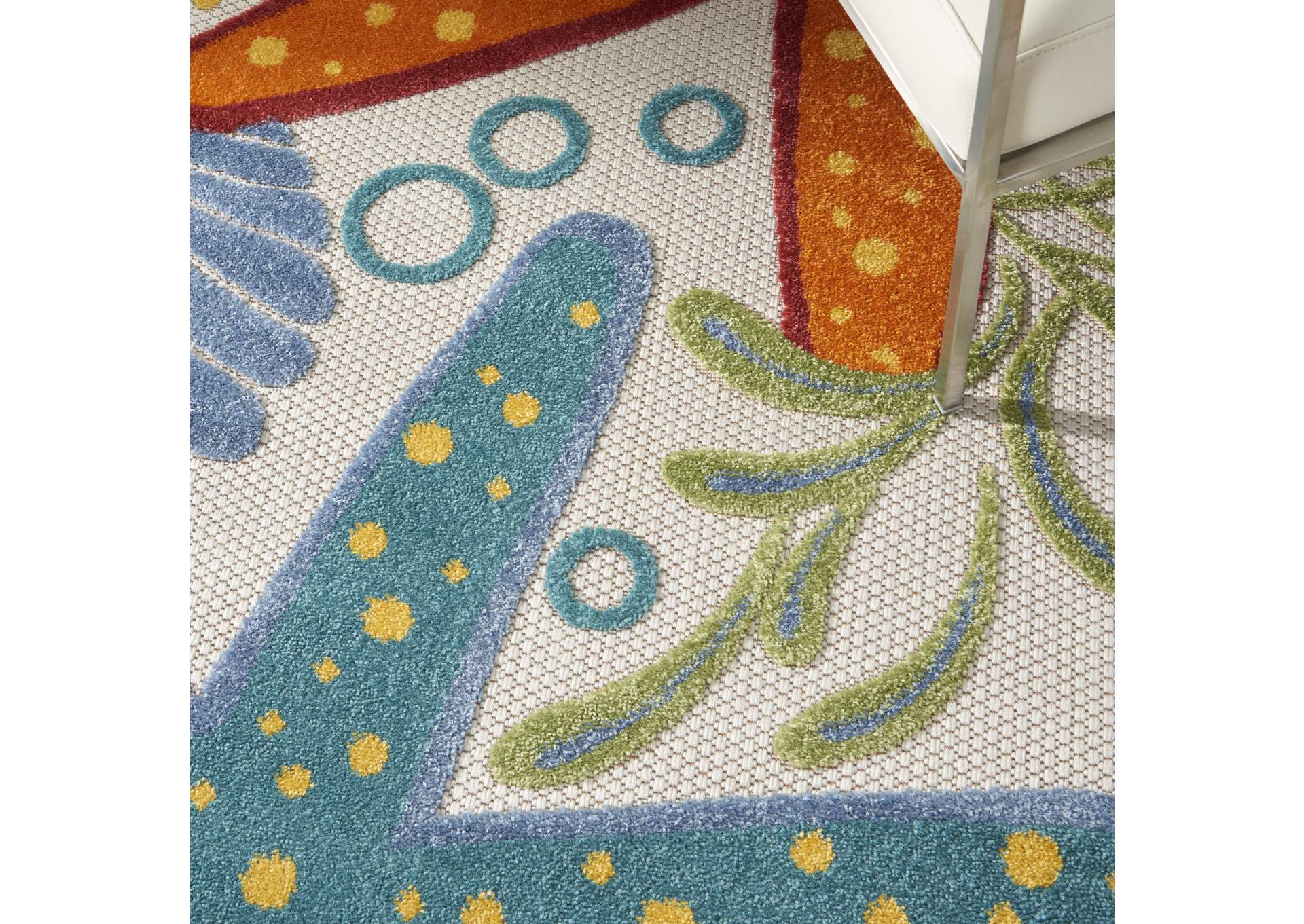 Nourison Aloha 4' Round Area Rug,Nourison