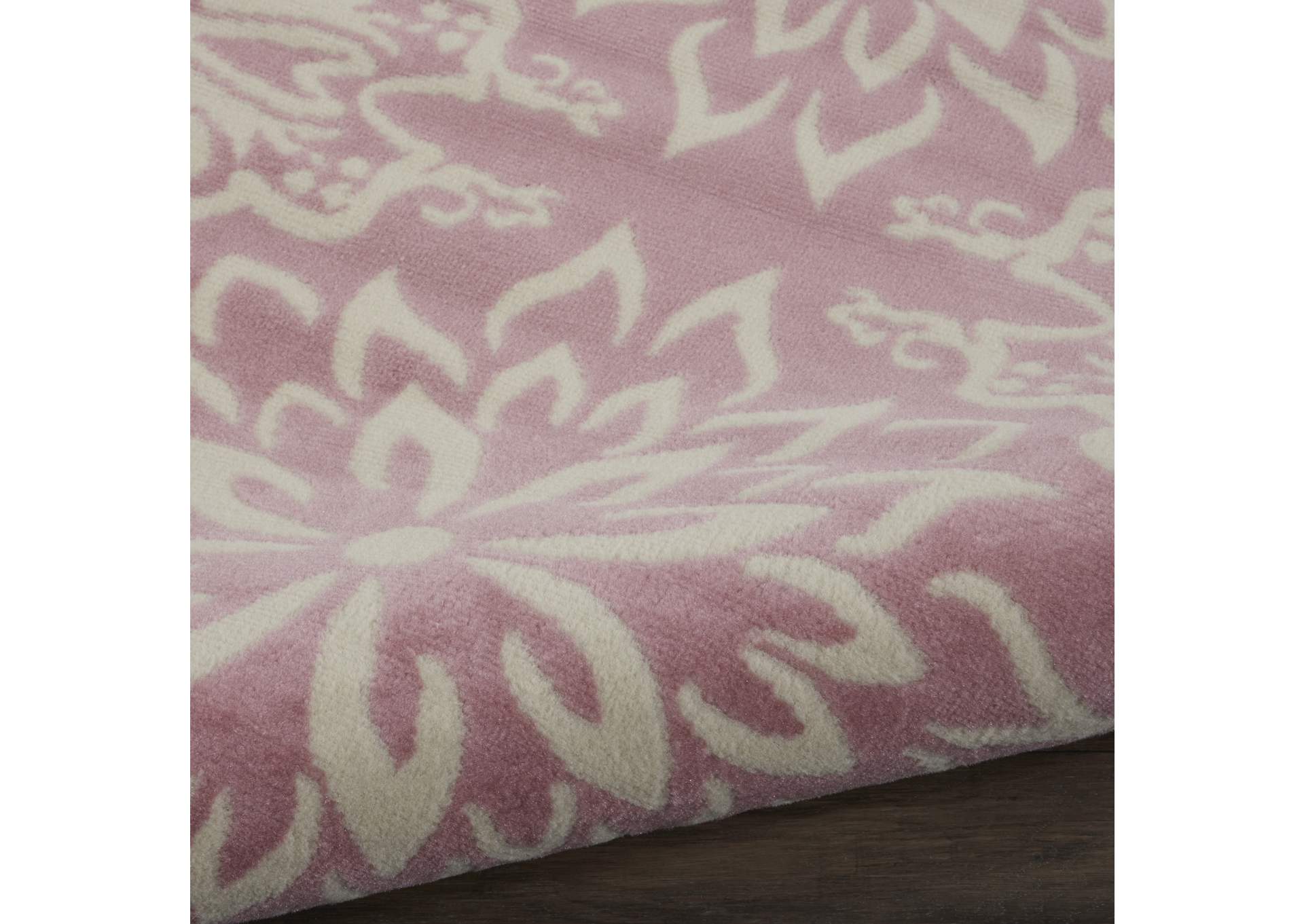 Nourison Jubilant 9'x12' Pink Area Rug,Nourison