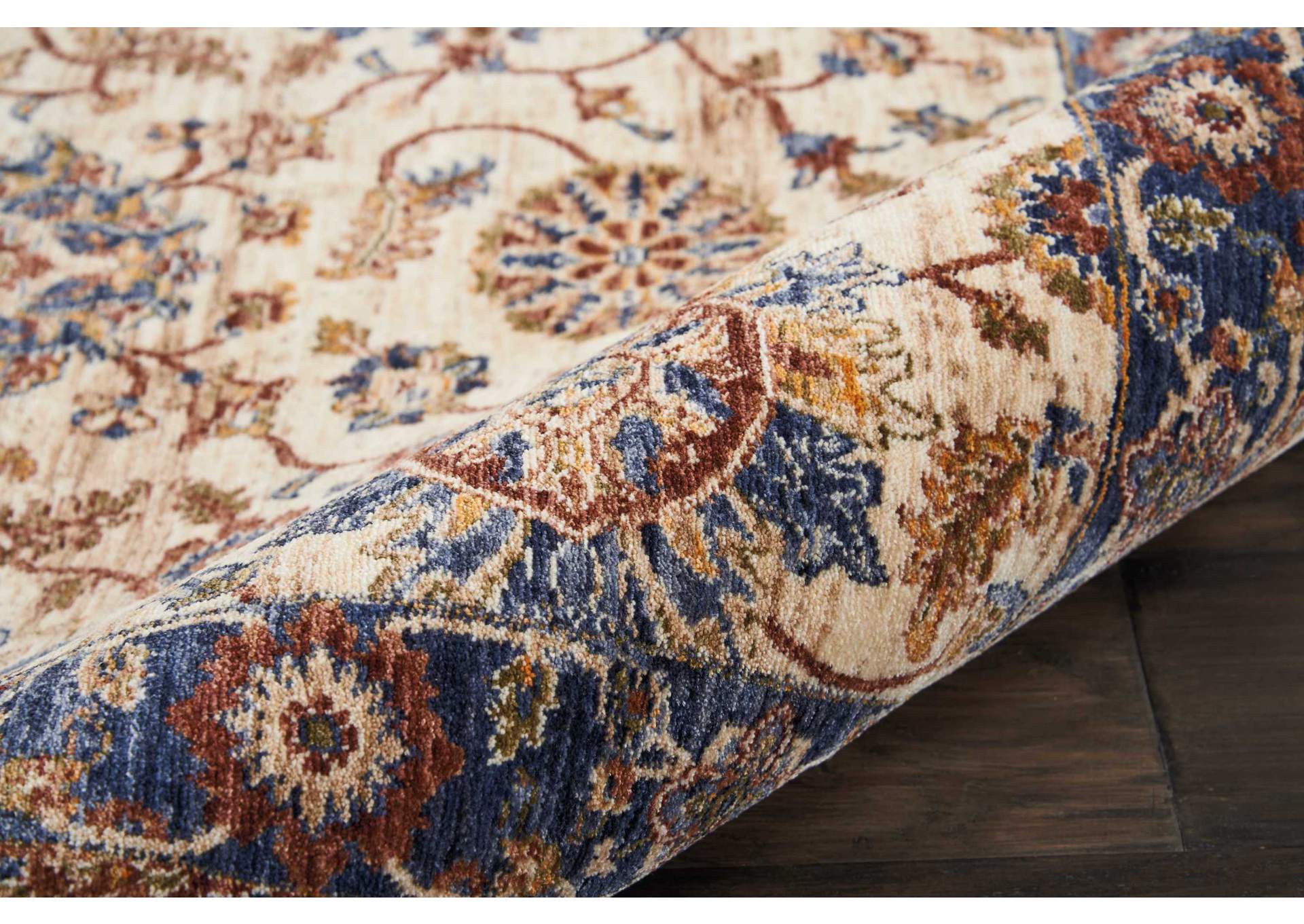 Nourison Lagos LAG04 Cream Multicolor 3'x5' Area Rug,Nourison