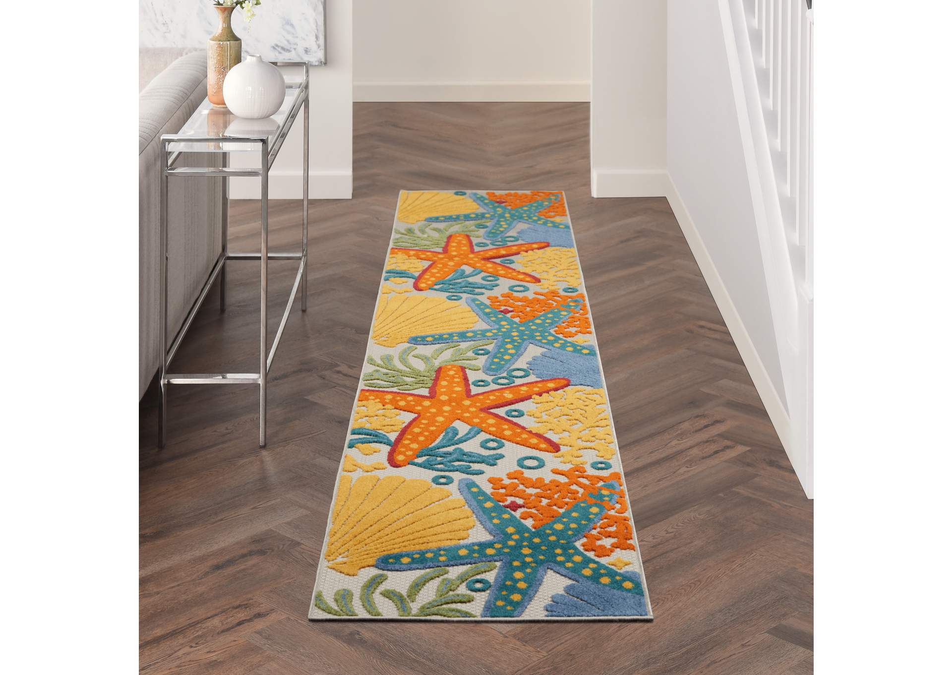Nourison Aloha 2' x 12' Area Rug,Nourison
