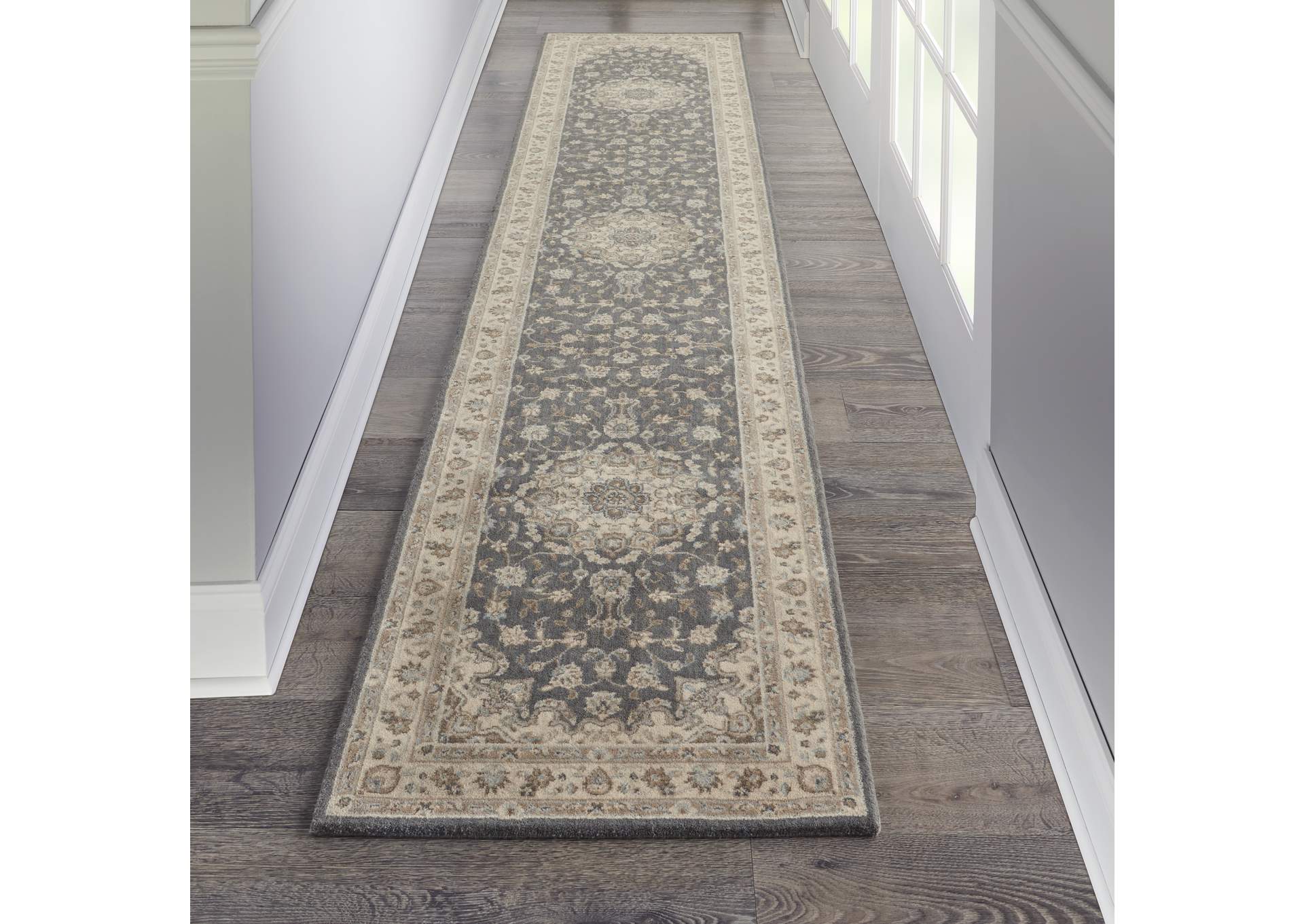 Nourison Living Treasures 12' Runner Area Rug,Nourison