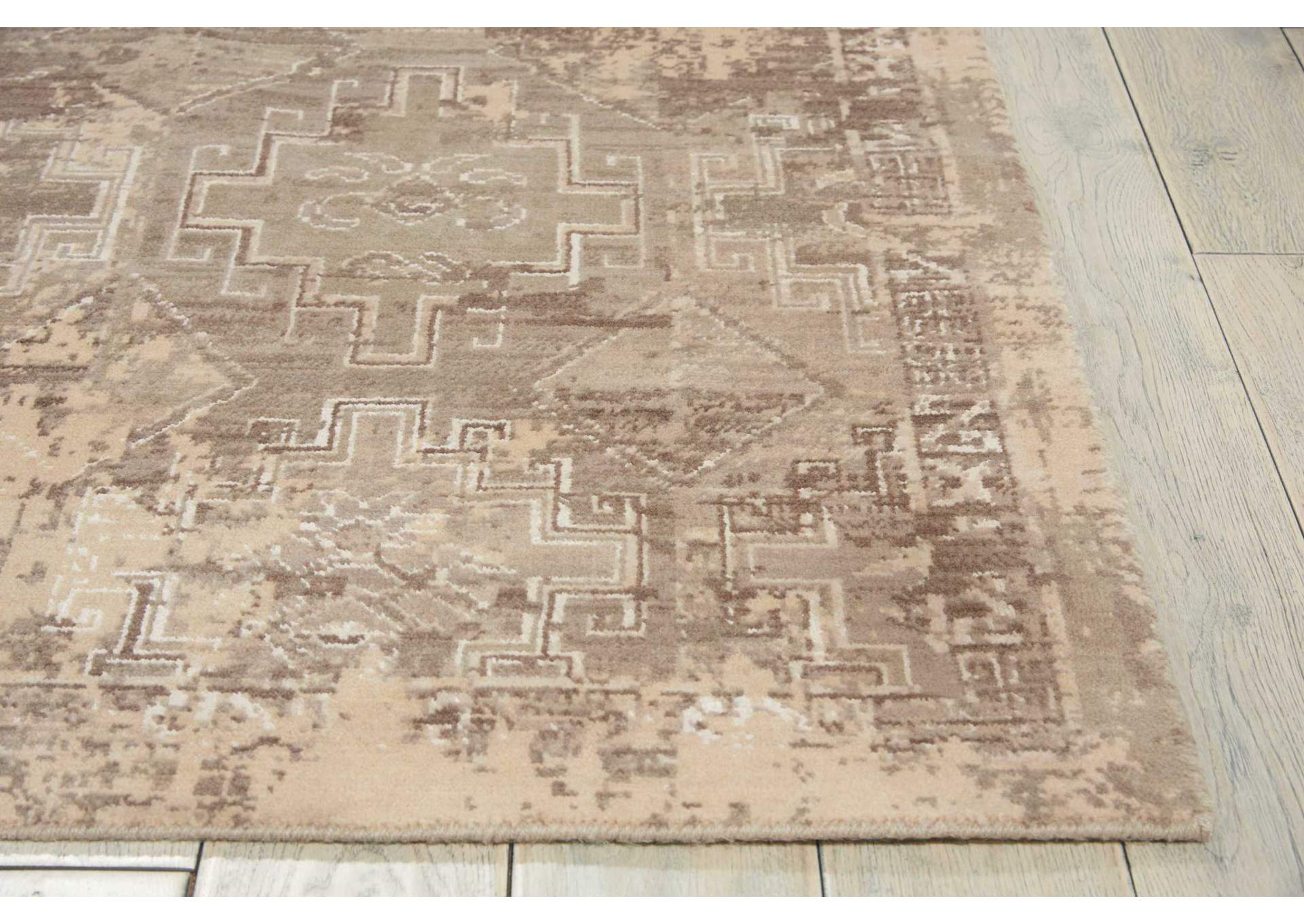 Nourison Silk Elements SKE19 Beige 9'x12' Rug,Nourison