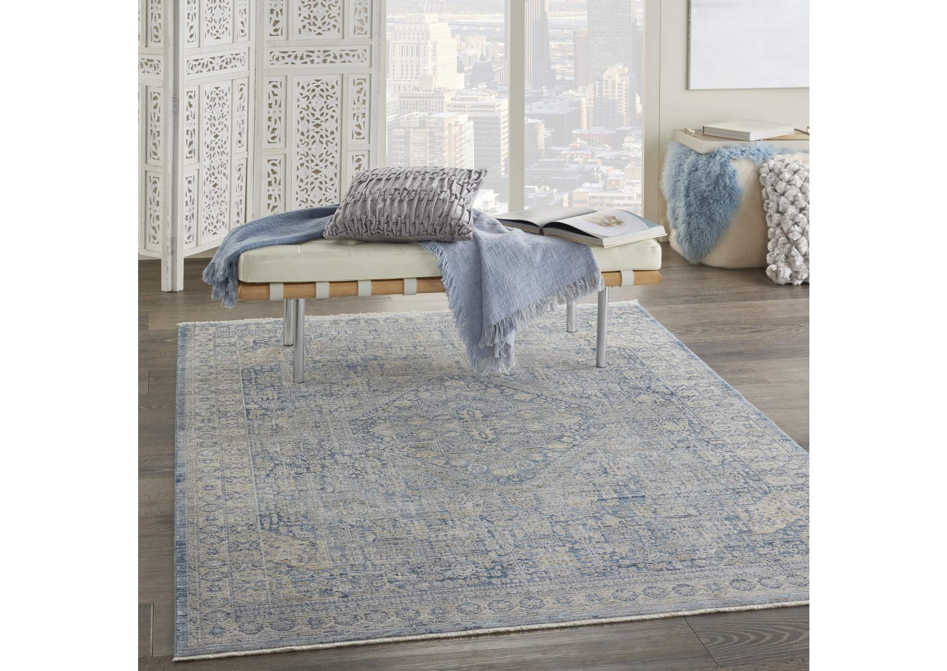 Nourison Lustrous Weave 4' x 6' Area Rug,Nourison