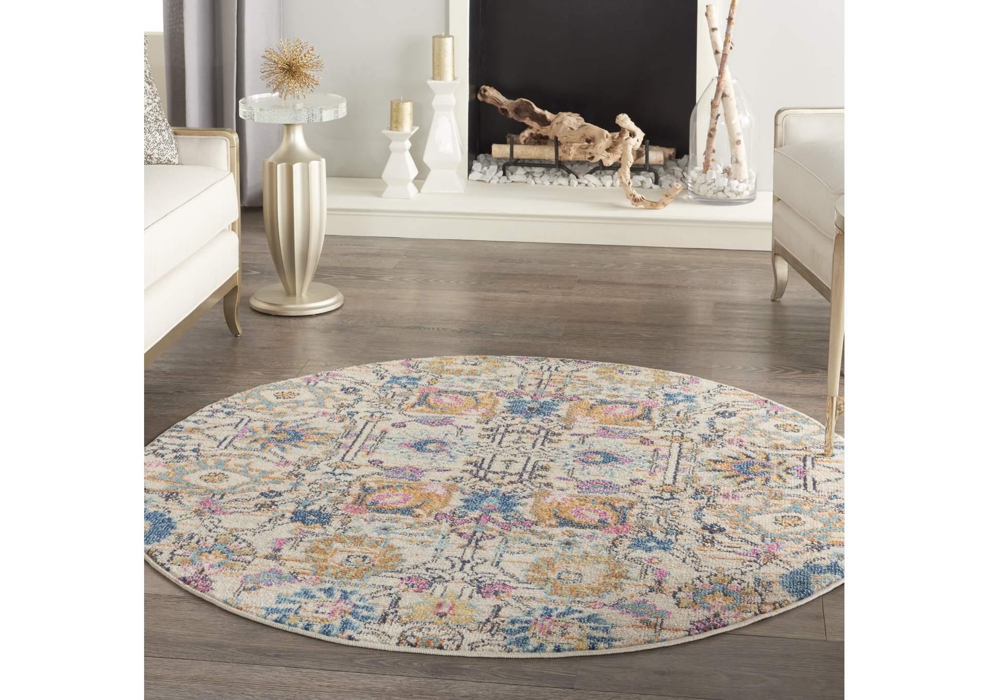 Nourison Passion 4' Round Area Rug,Nourison