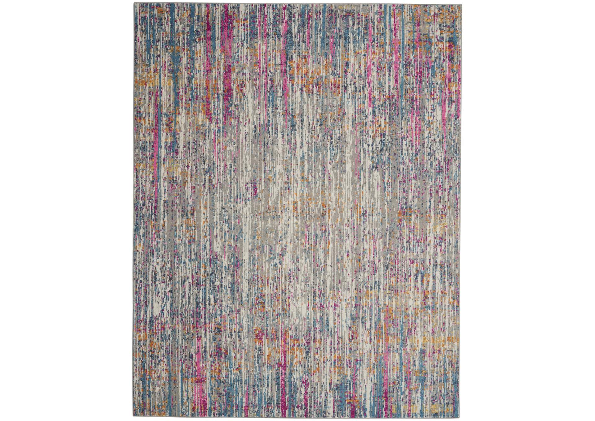 Nourison Passion 8'x10' Ivory Multicolor Area Rug,Nourison