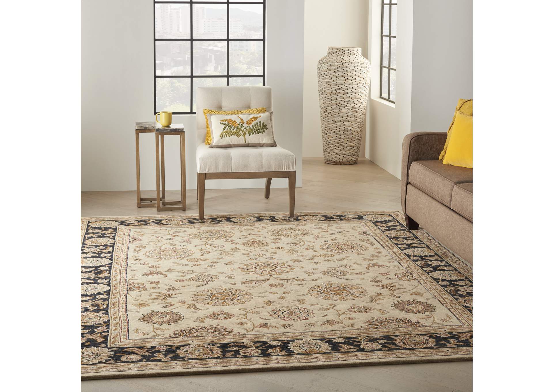 Nourison 2000 2207 Beige 9'x12' Area Rug,Nourison