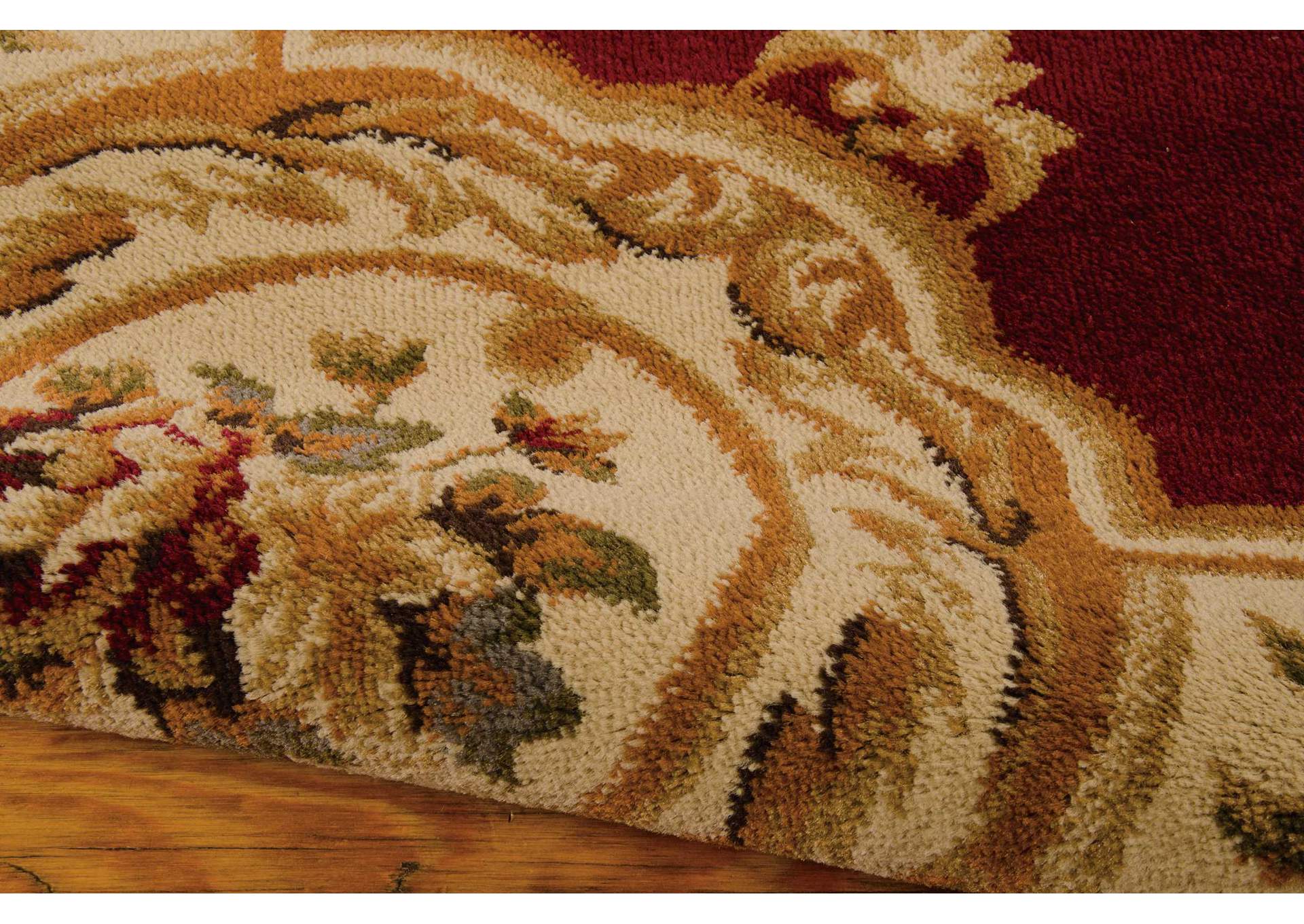 Nourison Paramount PAR37 Red 4'x6' Area Rug,Nourison