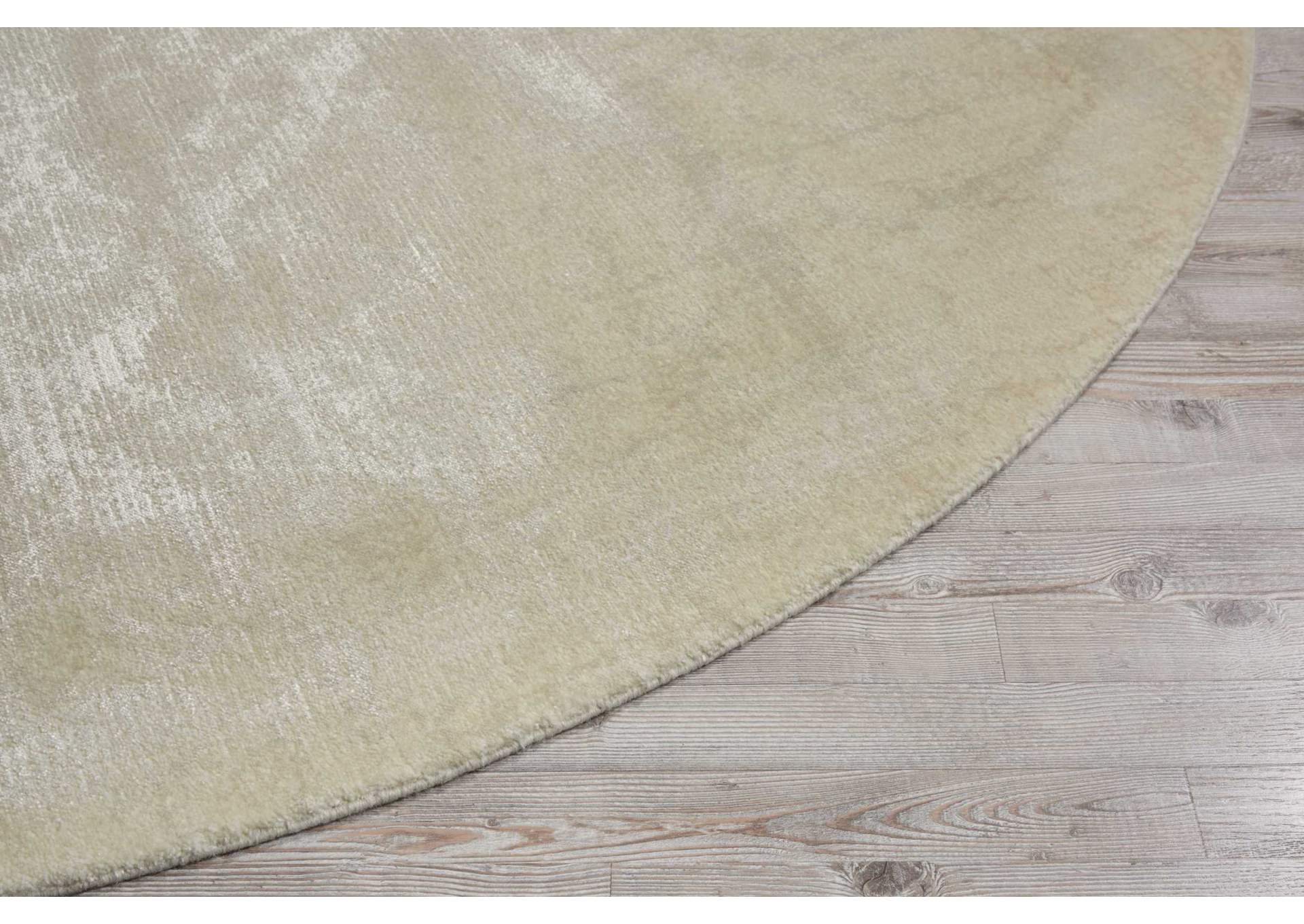 Nourison Twilight TWI09 White 8' Round Large Rug,Nourison