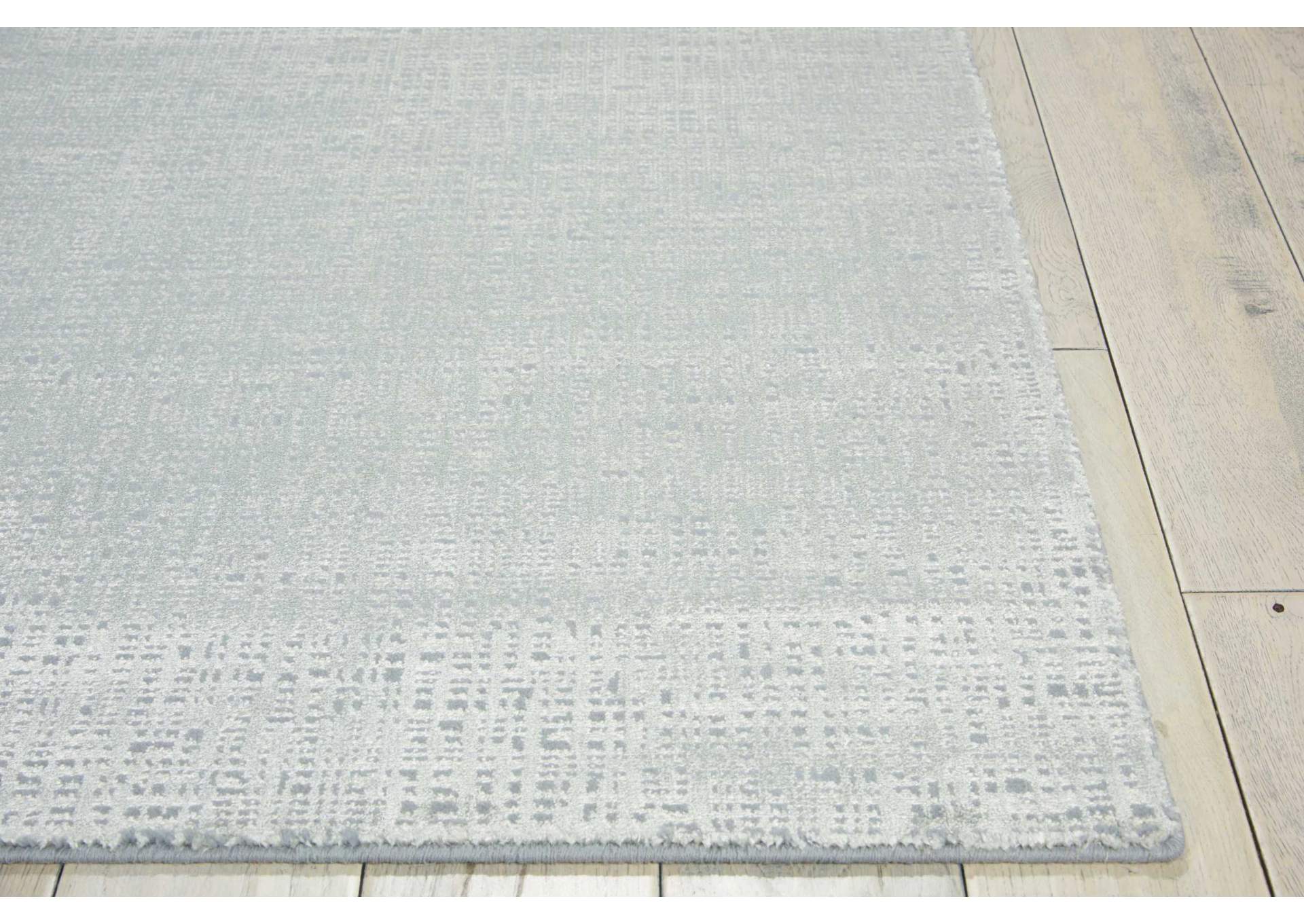 Nourison Starlight STA02 Blue 8' Runner Hallway Rug,Nourison
