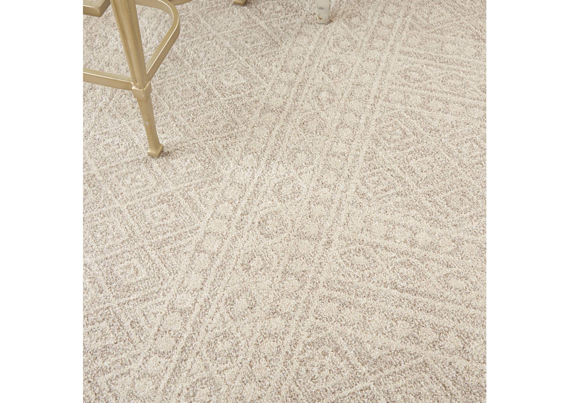 Nourison Palermo 7' x 10' Beige Distressed Bohemian Area Rug,Nourison