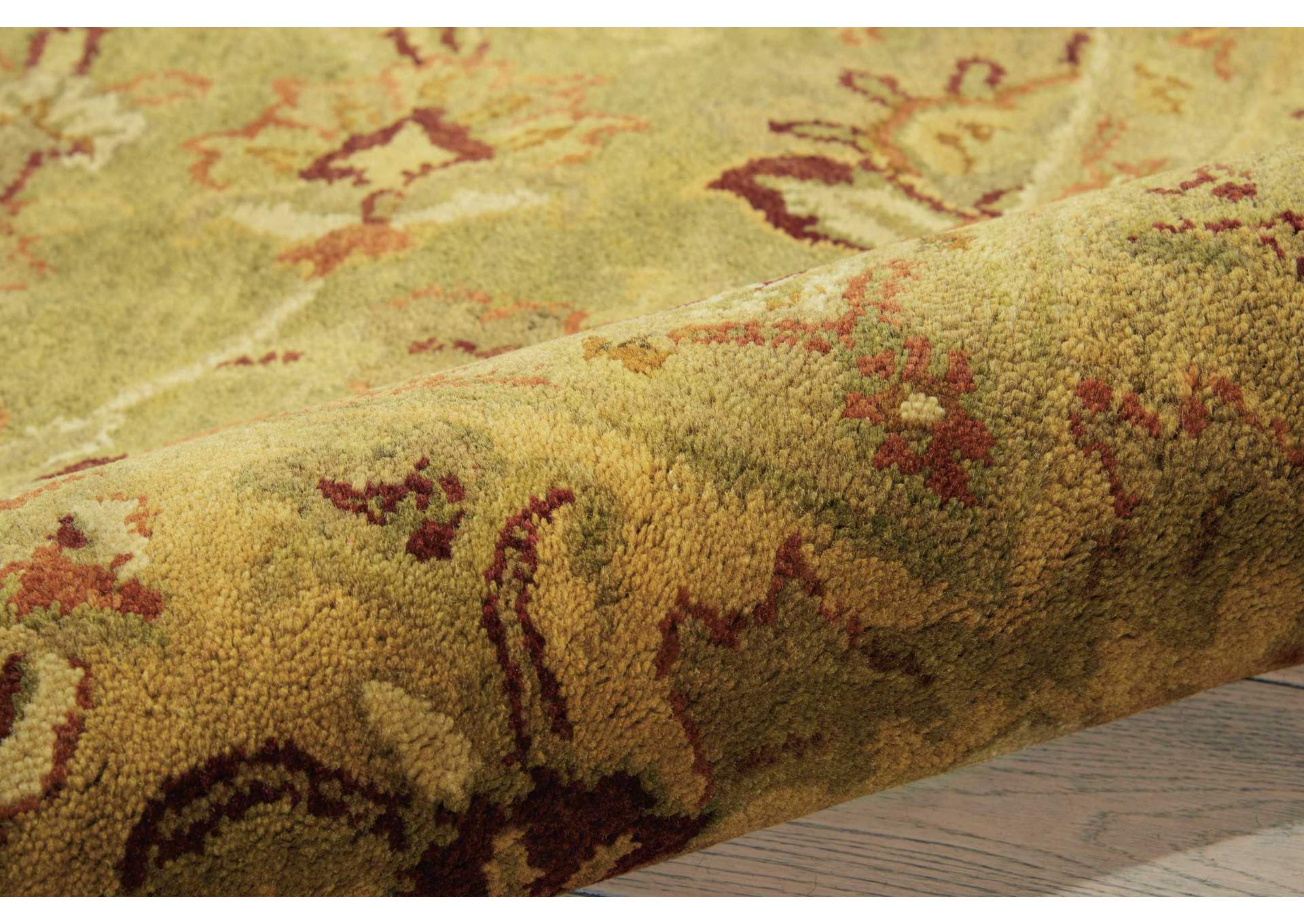 Nourison Jaipur JA12 Green Multicolor 8'x10' Rug,Nourison