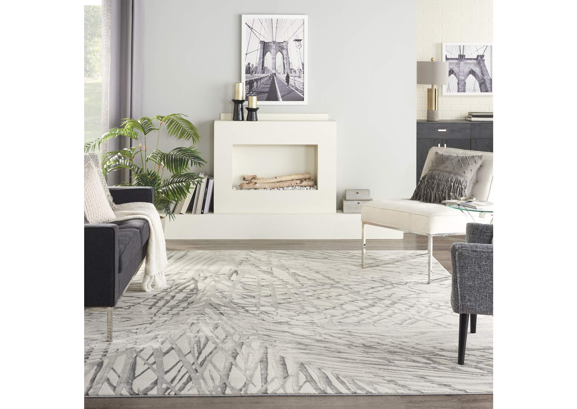 Nourison Rustic Textures 8' x 11' Area Rug,Nourison